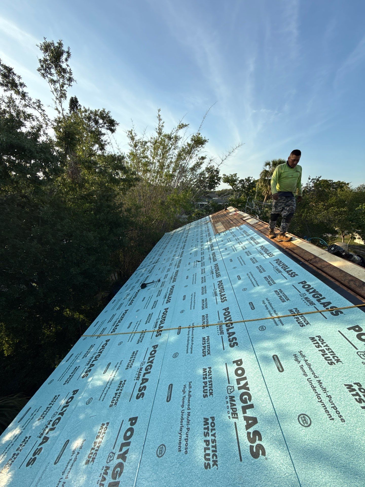 Project in St. Petersburg by Mitchell Roofing Company LLC