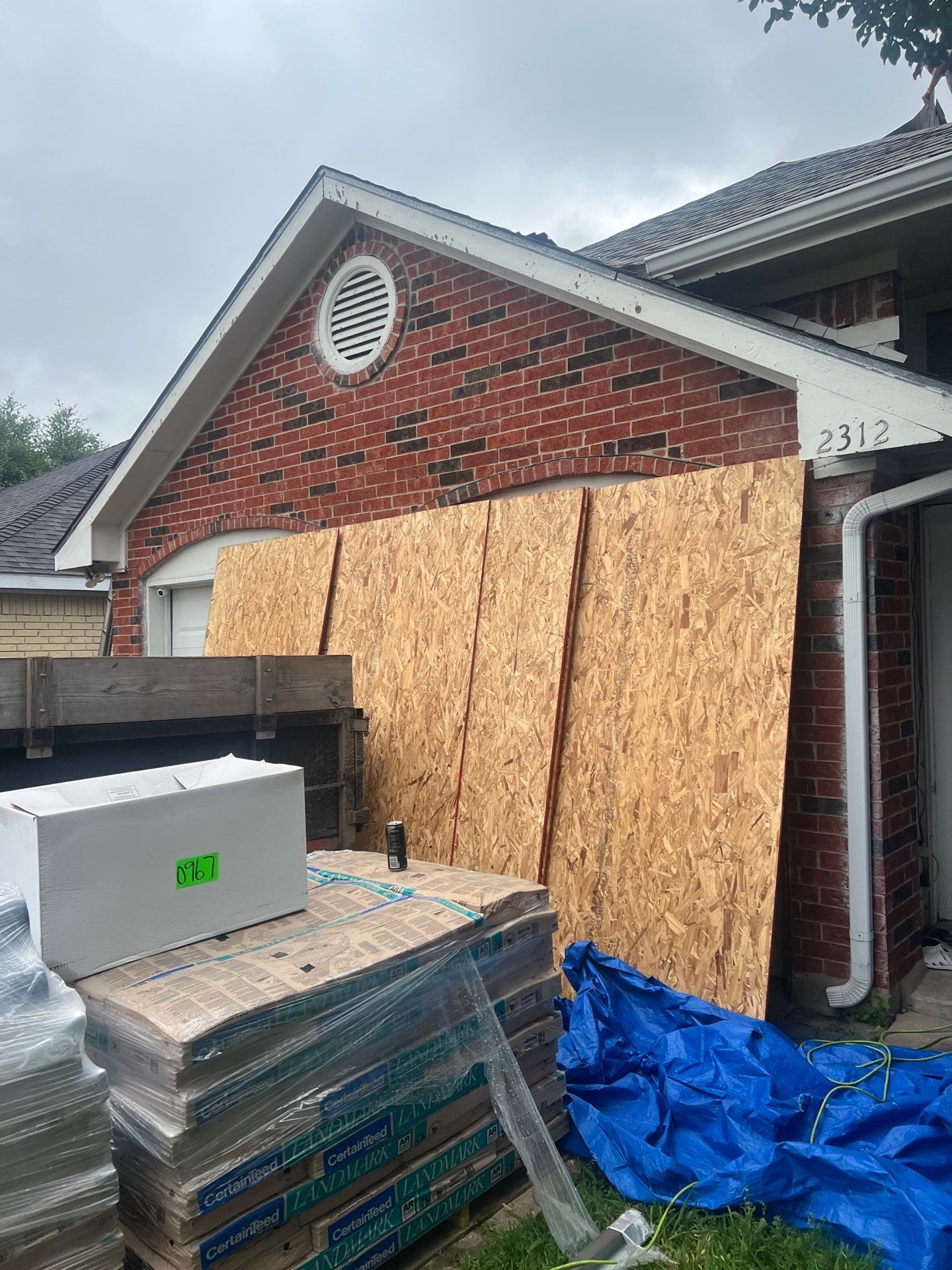 Project in Garland by Rhino Roofing and General Contracting, LLC