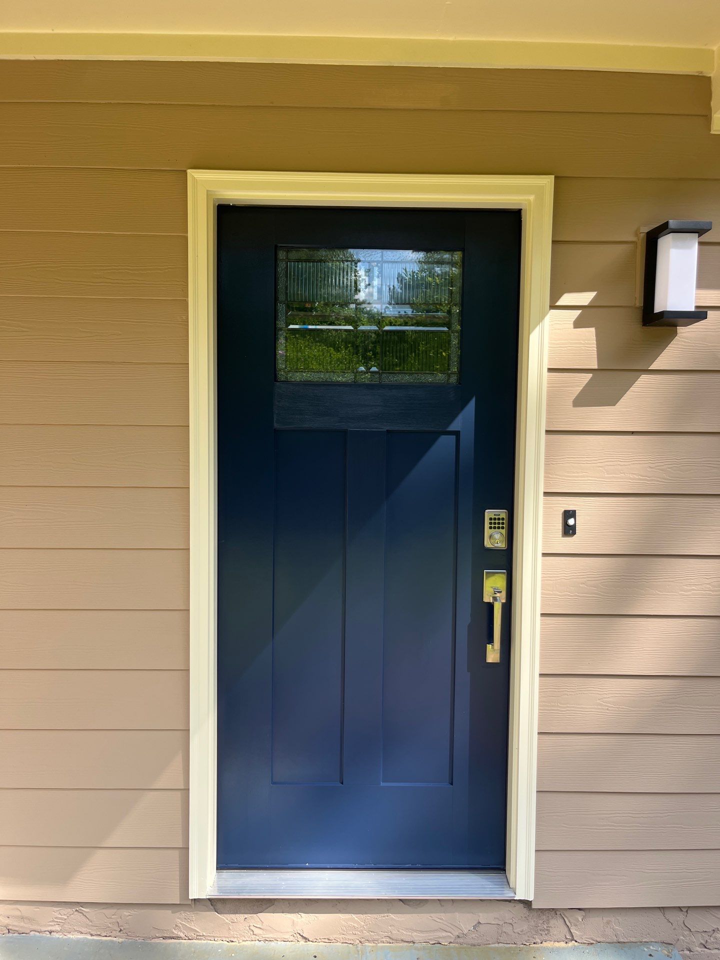 Marietta, GA Siding, Rotten Wood, Front Door, and Gutter Replacement with Exterior Painting by Nelson Exteriors