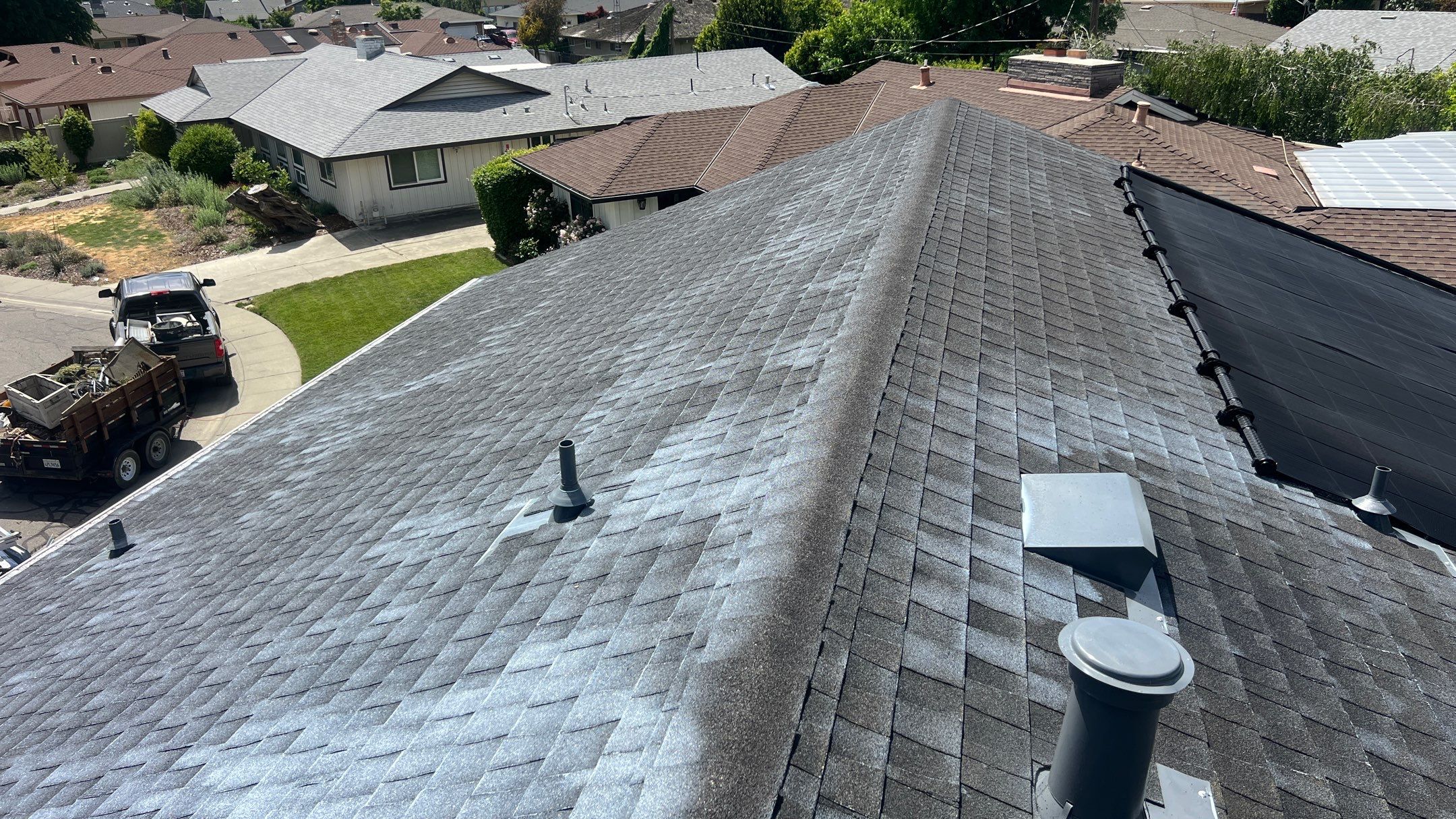 Roof Rejuvenation using Roof Maxx Treatment by Roof Maxx of Folsom