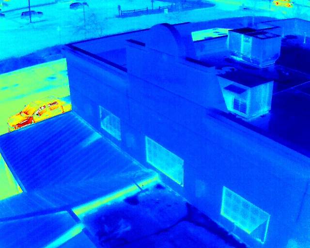 Commercial Roofing Inspection using Thermal Imaging Drone  by Stendahl Services