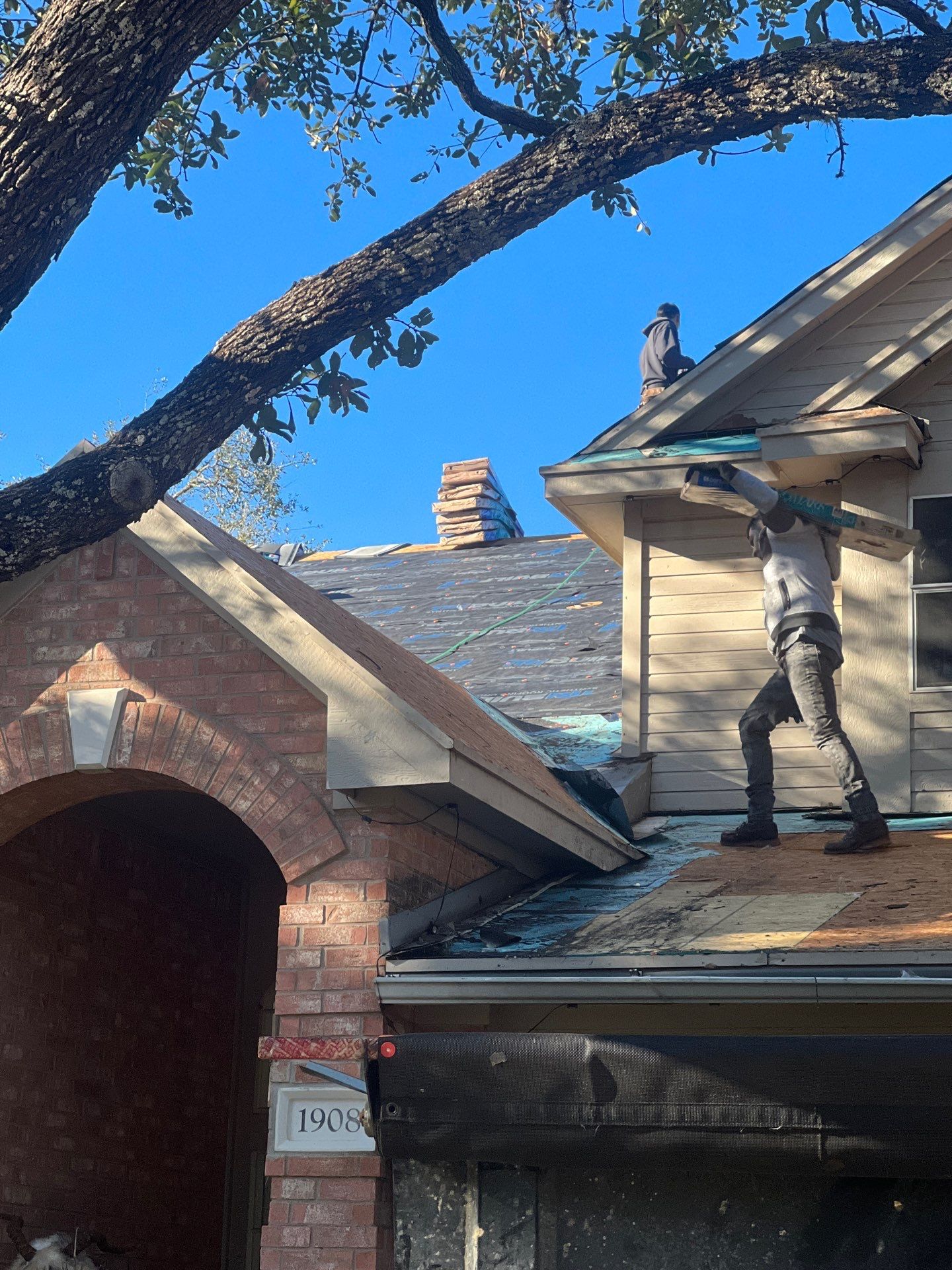 Project in Round Rock by Rhino Roofing and General Contracting, LLC
