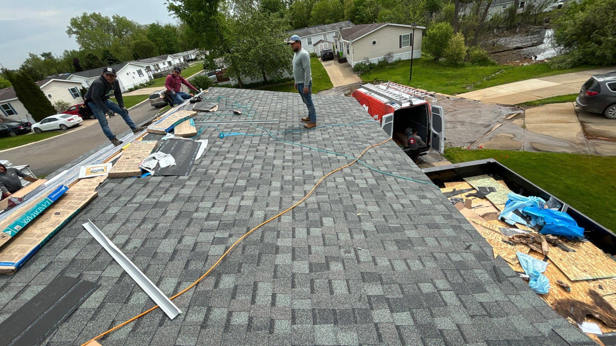 Roof Replacement using CertainTeed Landmark by 180 Contractors