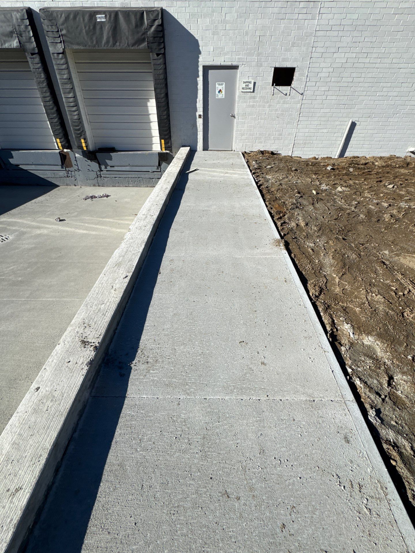 Project in Hauppauge by Concrete Works Corp