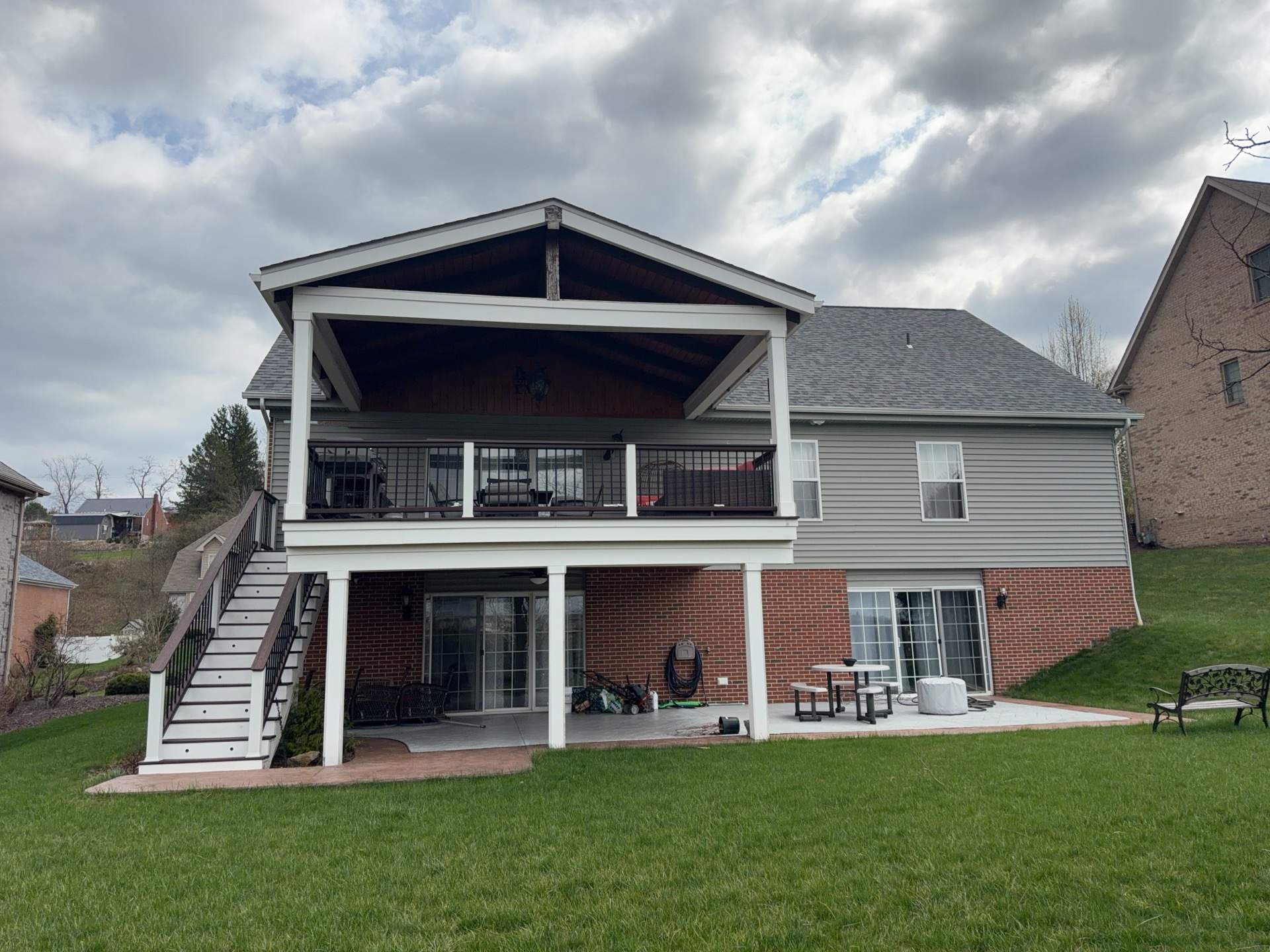 Mastic Board and Batten in Scottish Thistle by Ideal Siding Pittsburgh