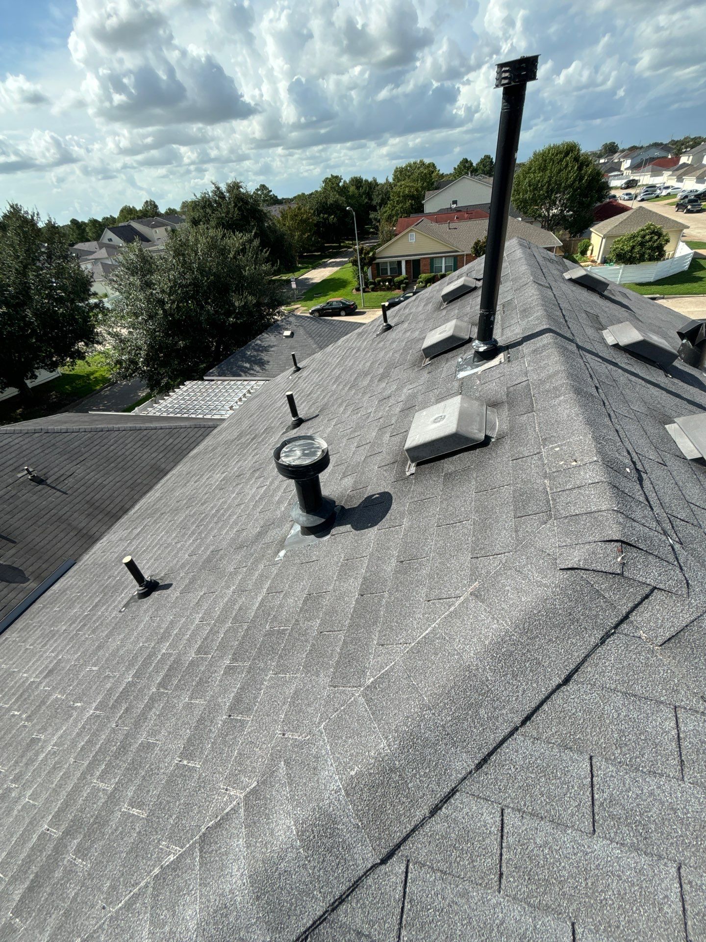 Residential Roofing Installation using Owen's Corning Duration (Lifetime) Shingles by Roof Repair Company