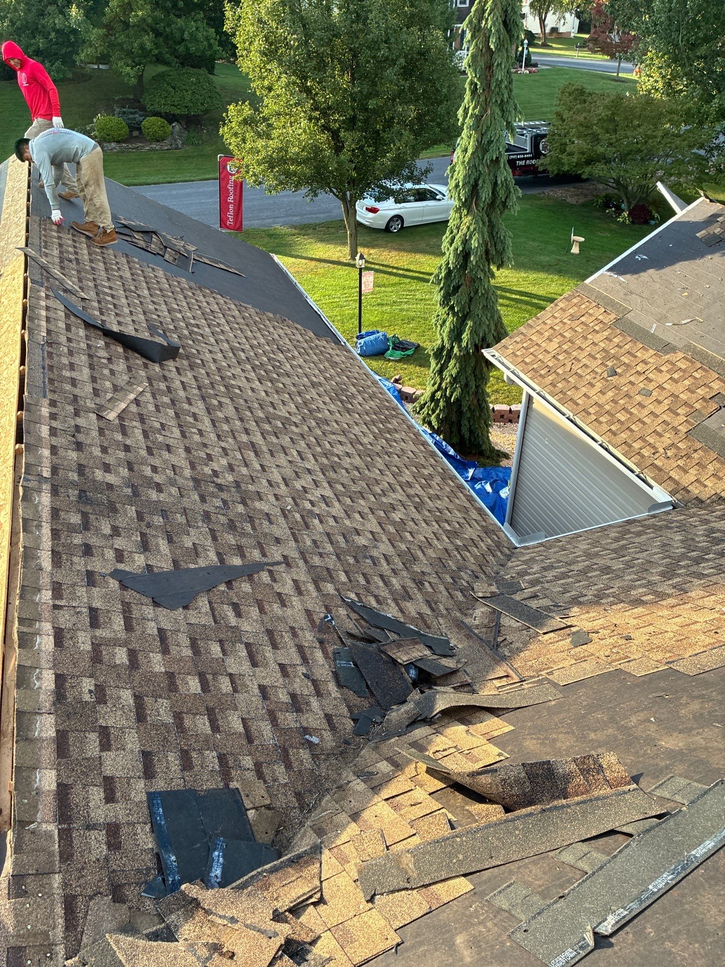 GAF Timberline HDZ Architectural Shingle Roof Replacement in Chambersburg by Teflon Roofing