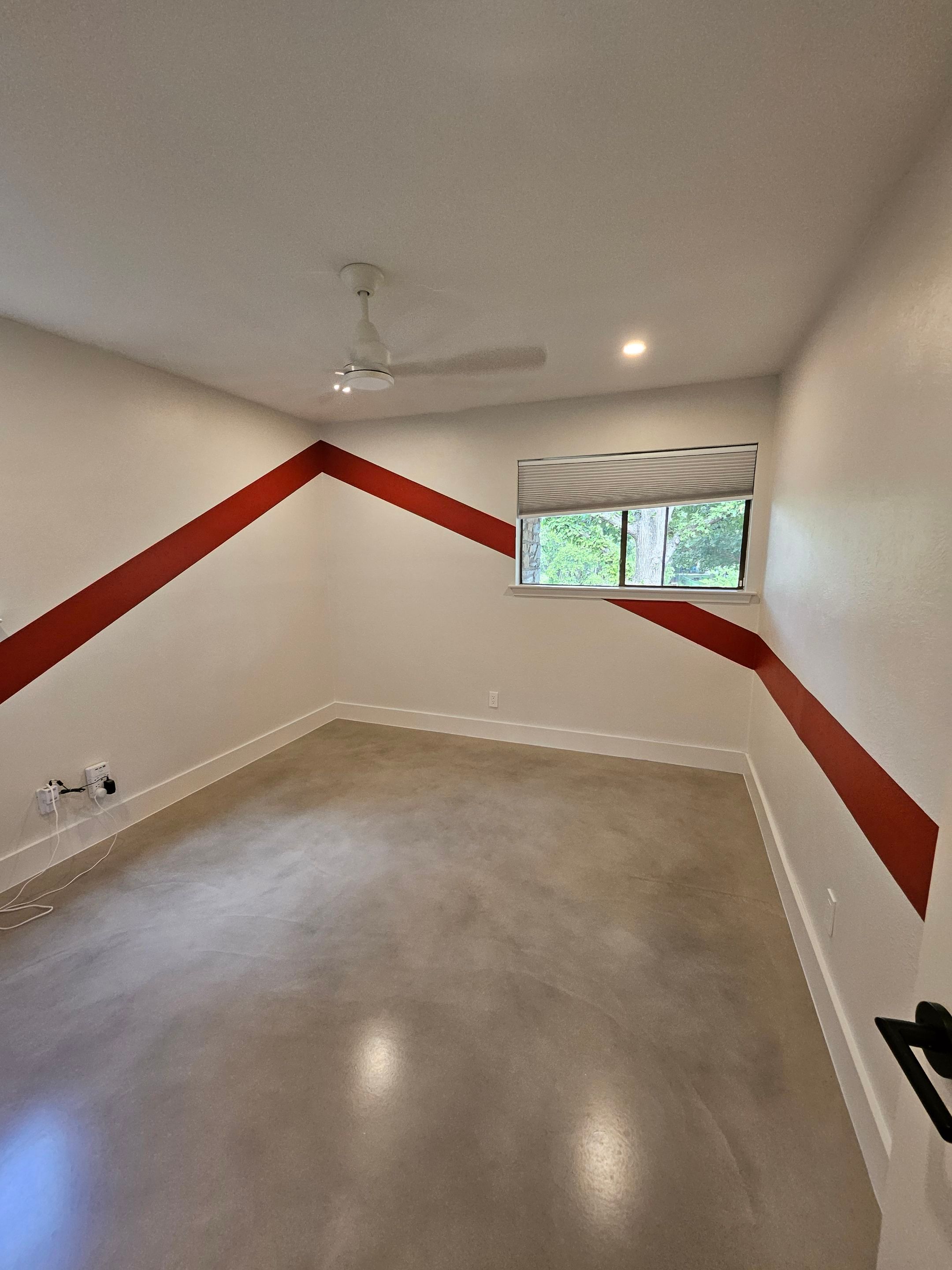 Custom wall painting featuring Pink ombre wall by AllPro Painting