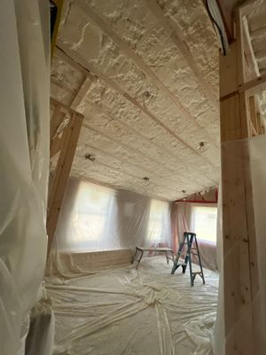 Spray Foam Insulation using Closed Cell Spray Foam