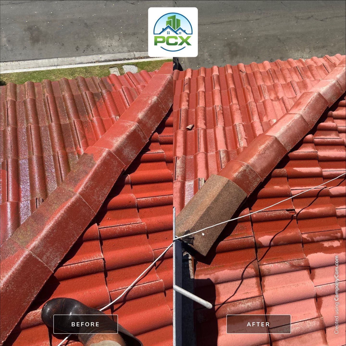Roof Maintenance Cleaning by Property Cleaning Experts, LLC