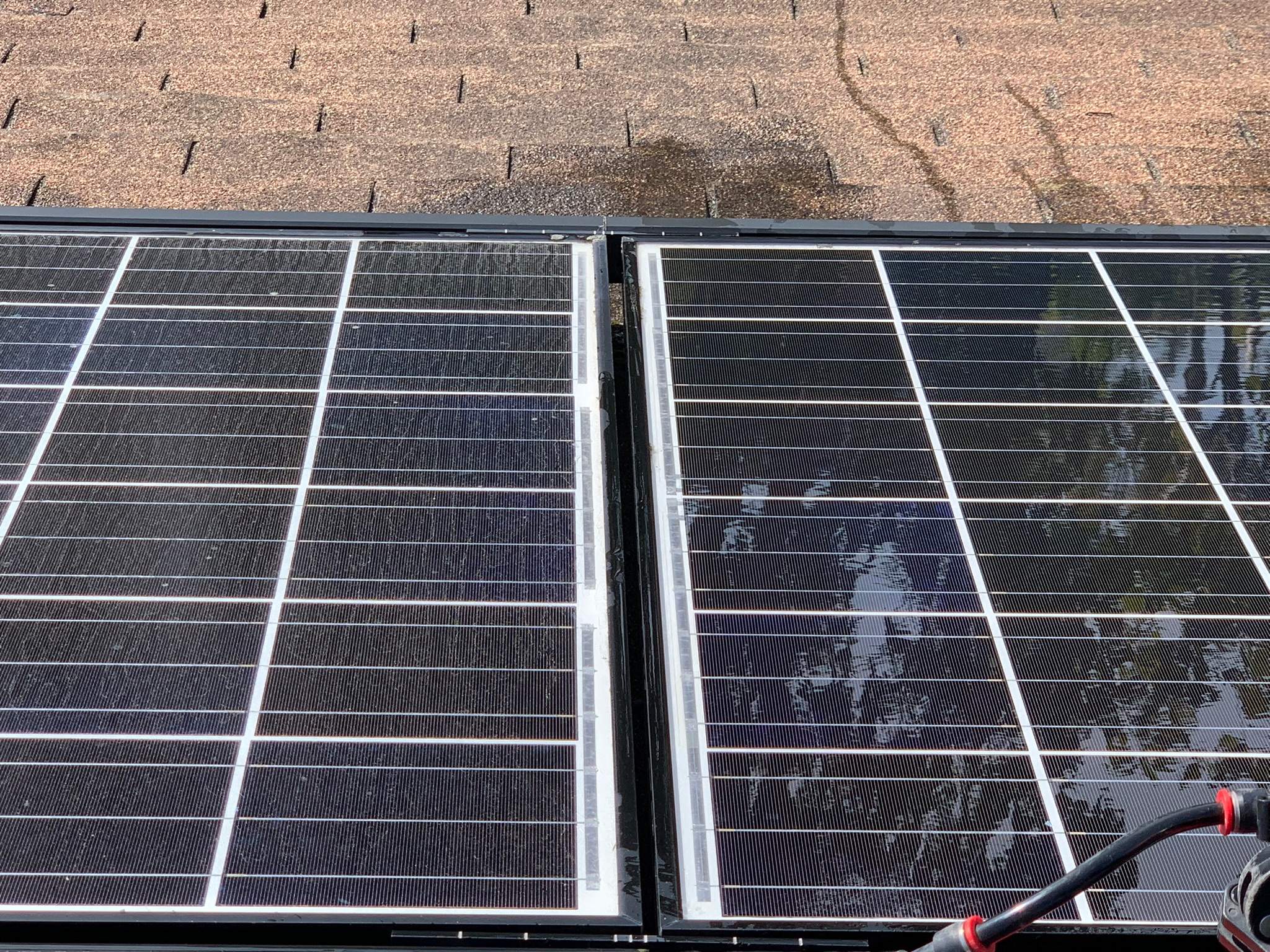Pressure Wash using Sodium Hypochlorite and Solar Panel Cleaning in Huntington Beach by Property Cleaning Experts, LLC