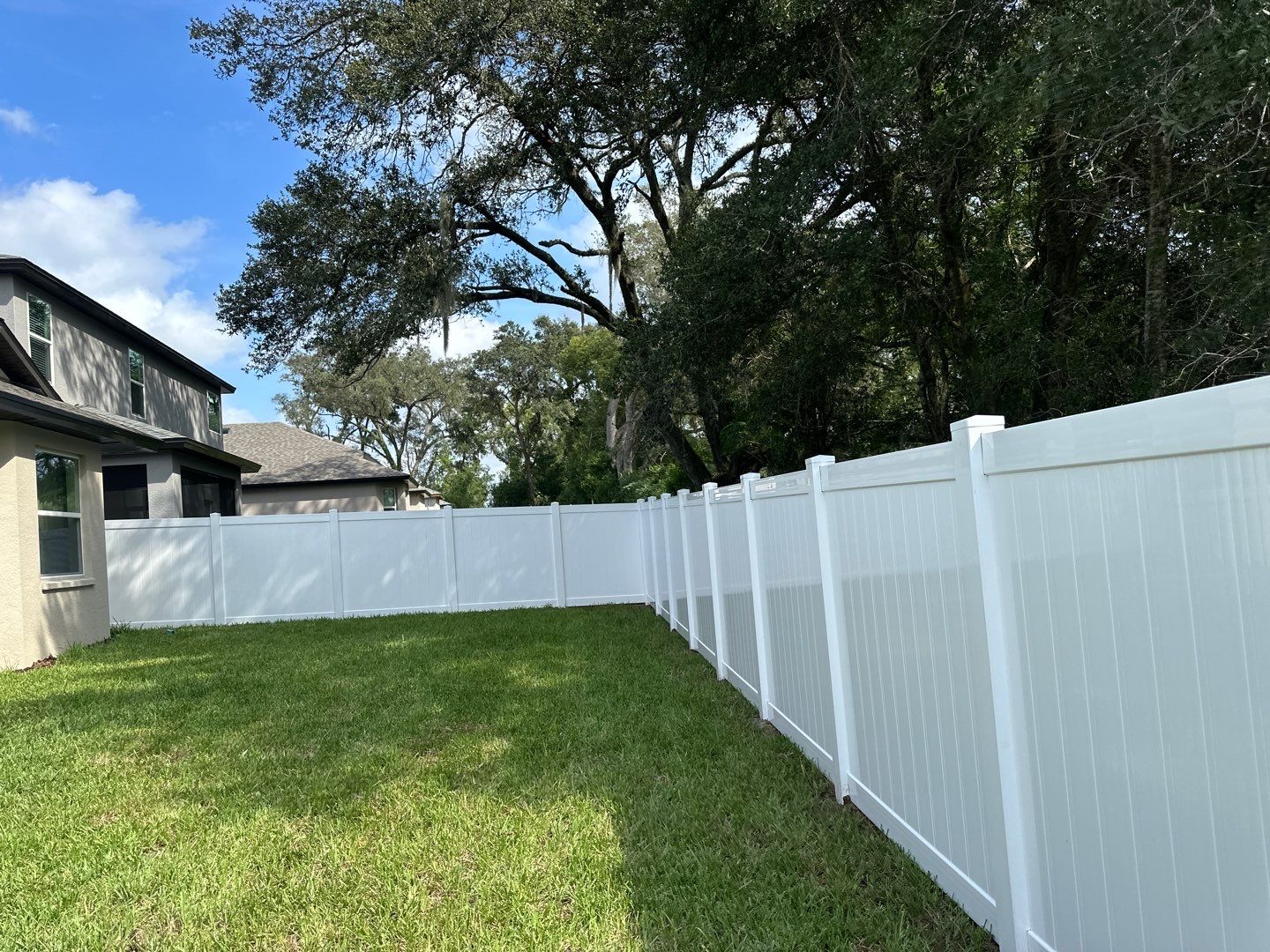Vinyl Fence Installation using 6Ft White Vinyl Privacy Fence by Asap fence and gates, LLC
