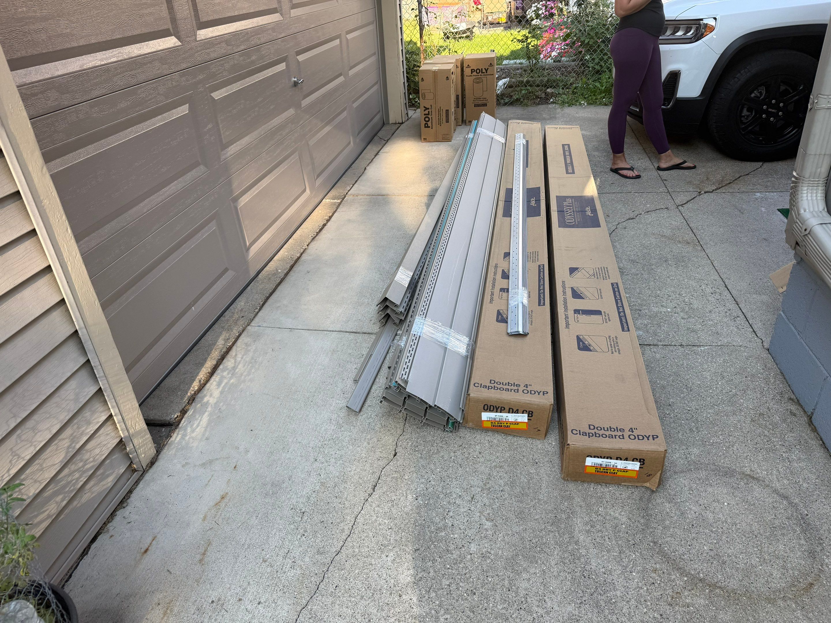 Siding Replacement using Alside Odyssey D4" Tuscan Clay by 180 Contractors