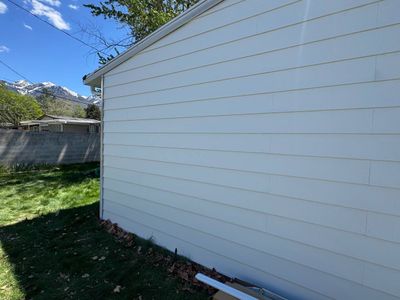 Cottonwood Heights Area | Targeted Aluminum Siding Upgrade | White