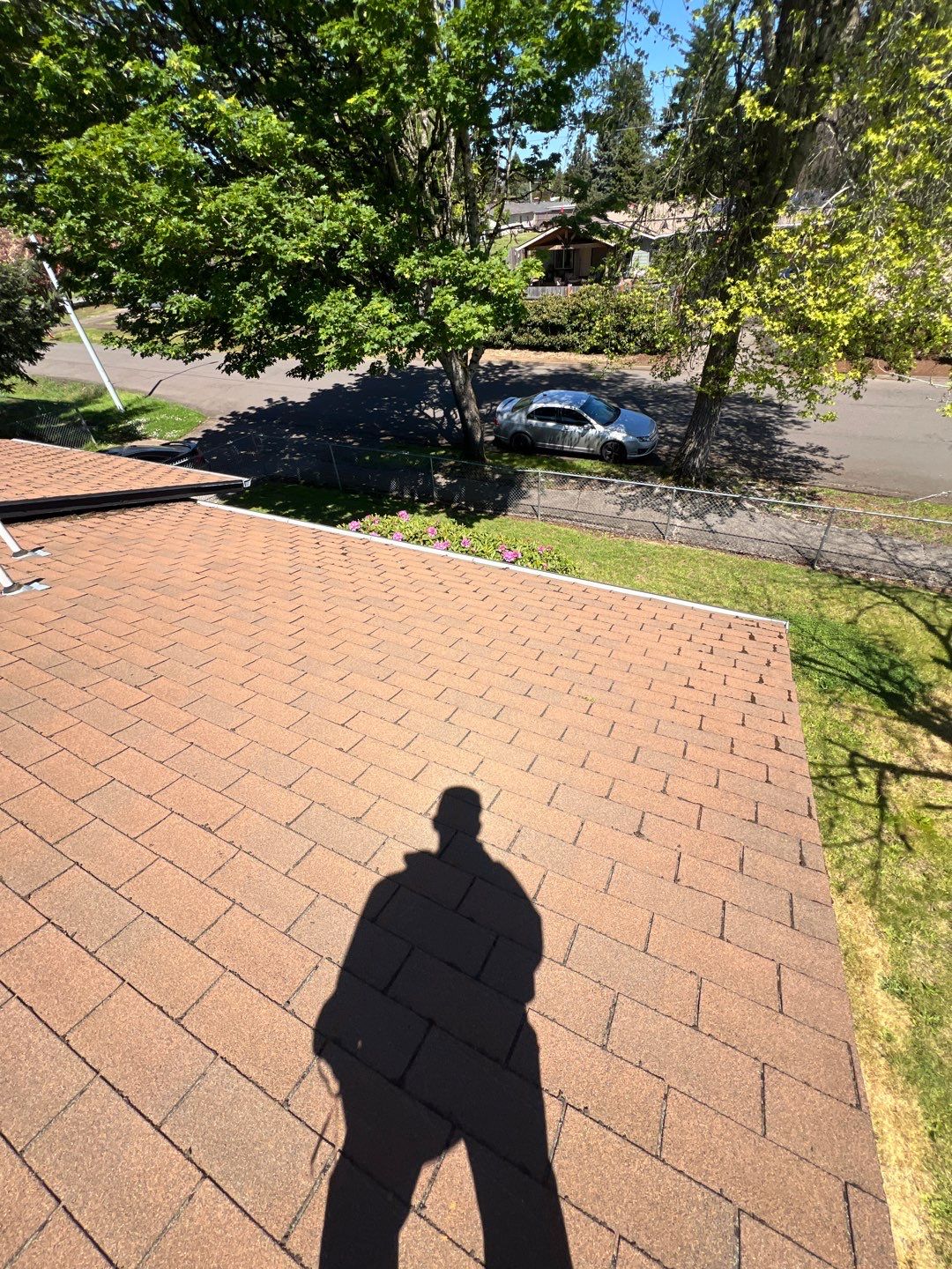 Residential Roofing Installation using IKO Dynasty (Color: Granite Black) by Orezona Building & Roofing Company, Inc.
