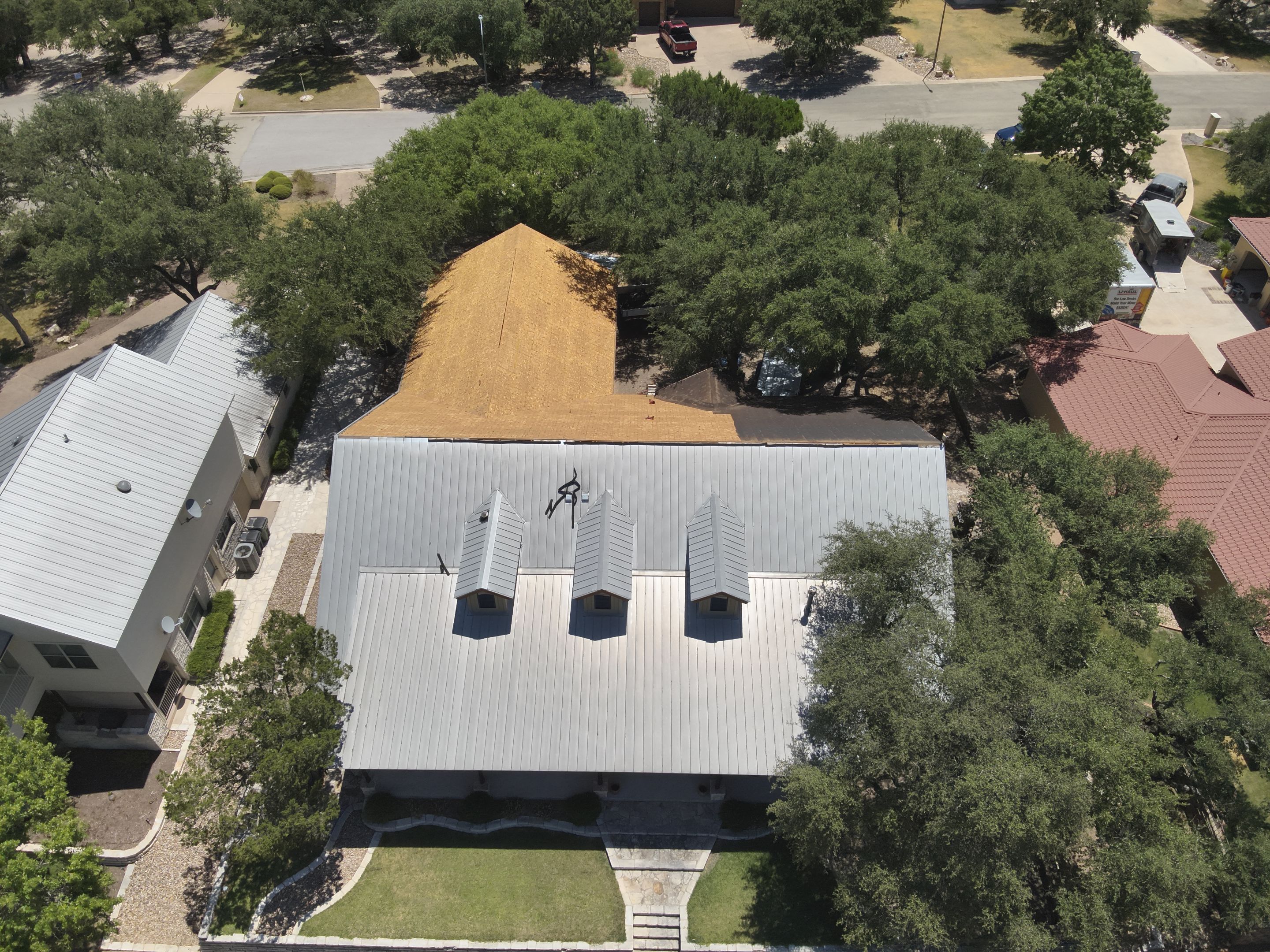 Metal Roof Replacement in Burnet, TX by Action Exteriors Austin