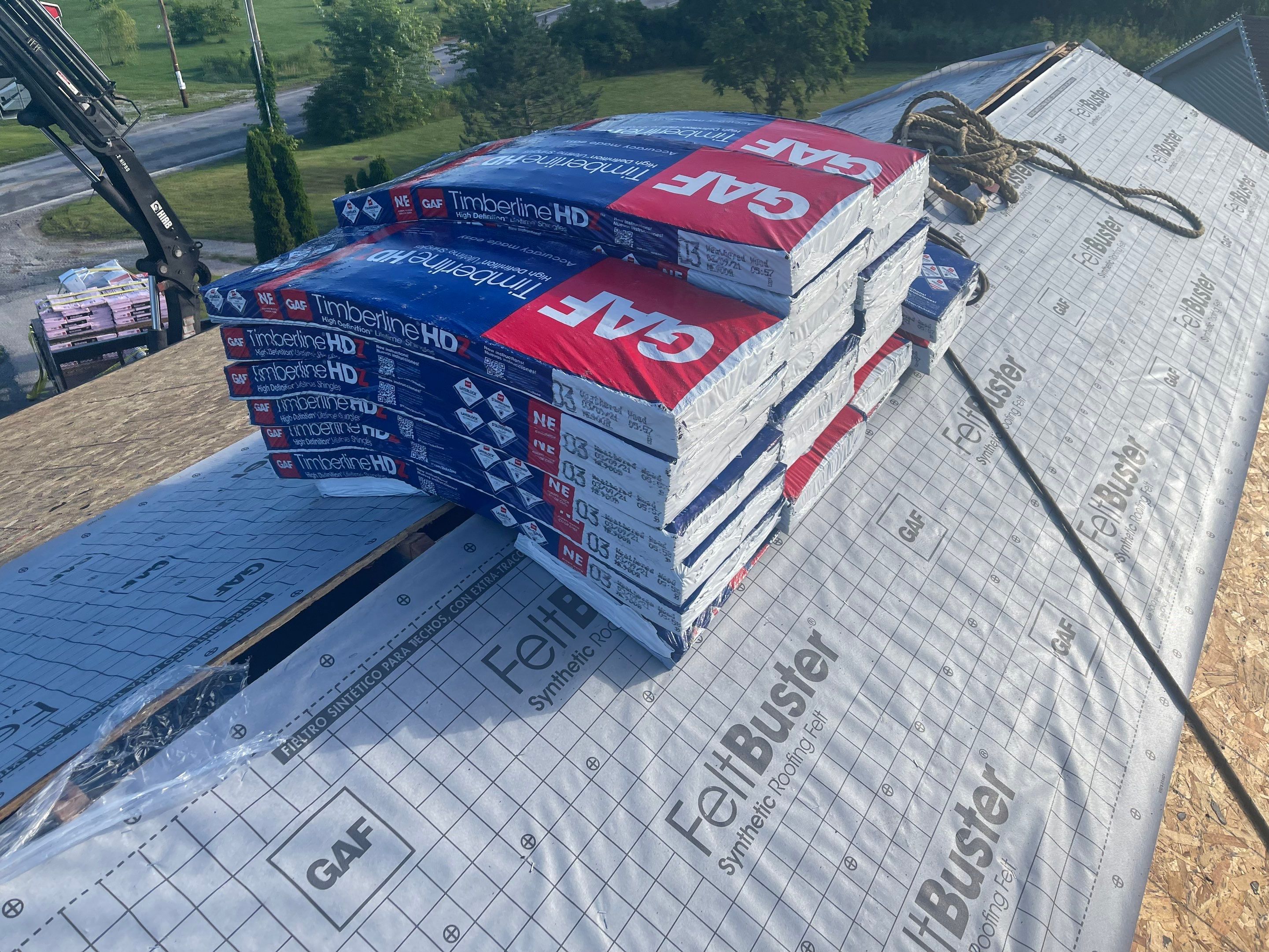 New BulletpROOF+ Lifetime Roofing System due to wind damage. by BulletpROOF Exteriors