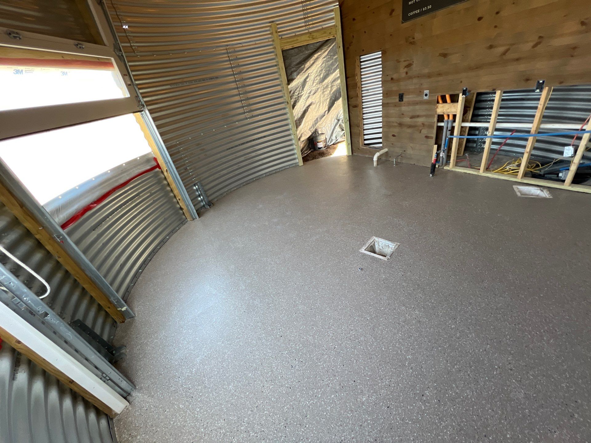 Epoxy floor coatings throughout multiple Farm Buildings!! by Gordon Painting