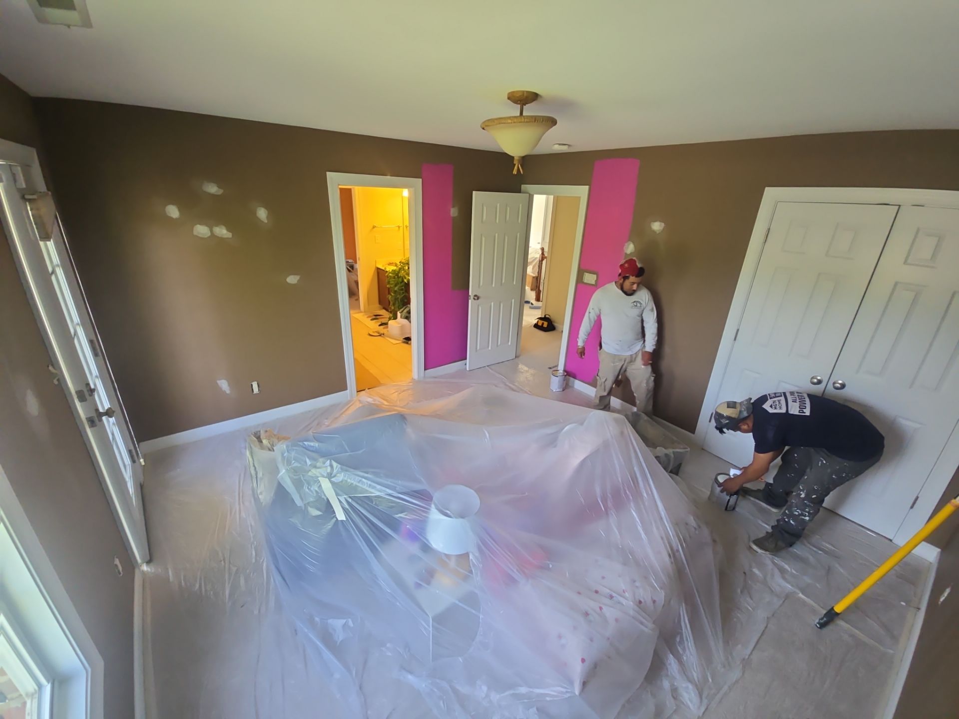 Interior Painting color changing. by GonzalezPainters & Contractors Inc 