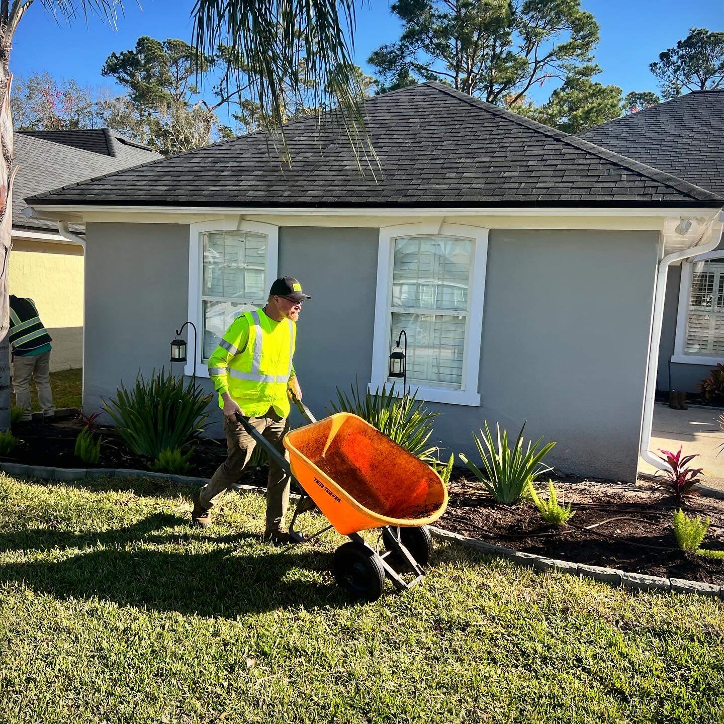 Mulch Installation | Ponte Vedra Residence by ProGreen Services