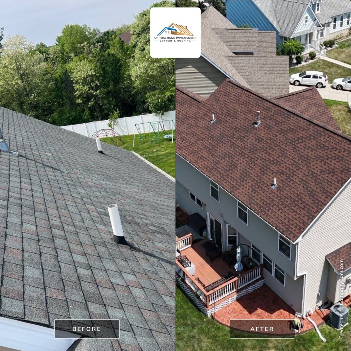 Roofing with GAF by Optimal Home Improvement 