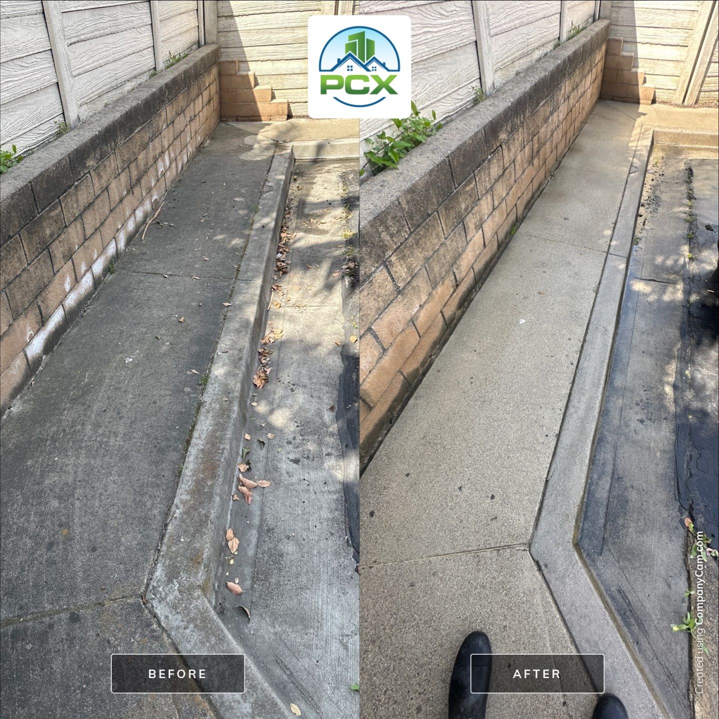Laguna Hills Fence and Sidewalk Washing by Property Cleaning Experts, LLC