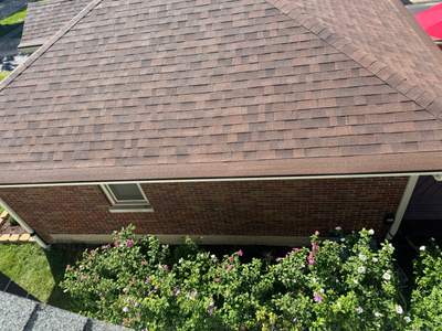 Turtle Shell gutter protection installation in Villa Park, IL 60181, photograph 28