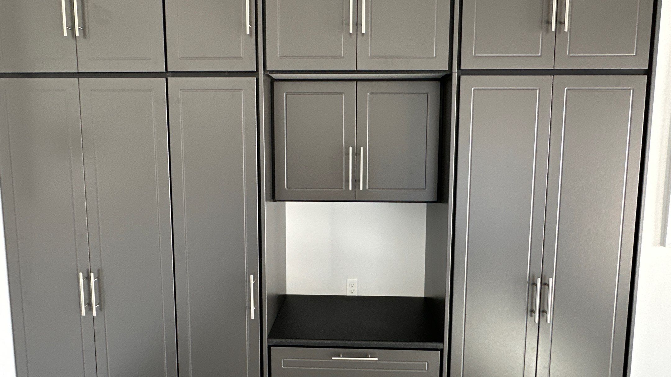 Dave R. got his dream cabinet design.  by Banner Garage