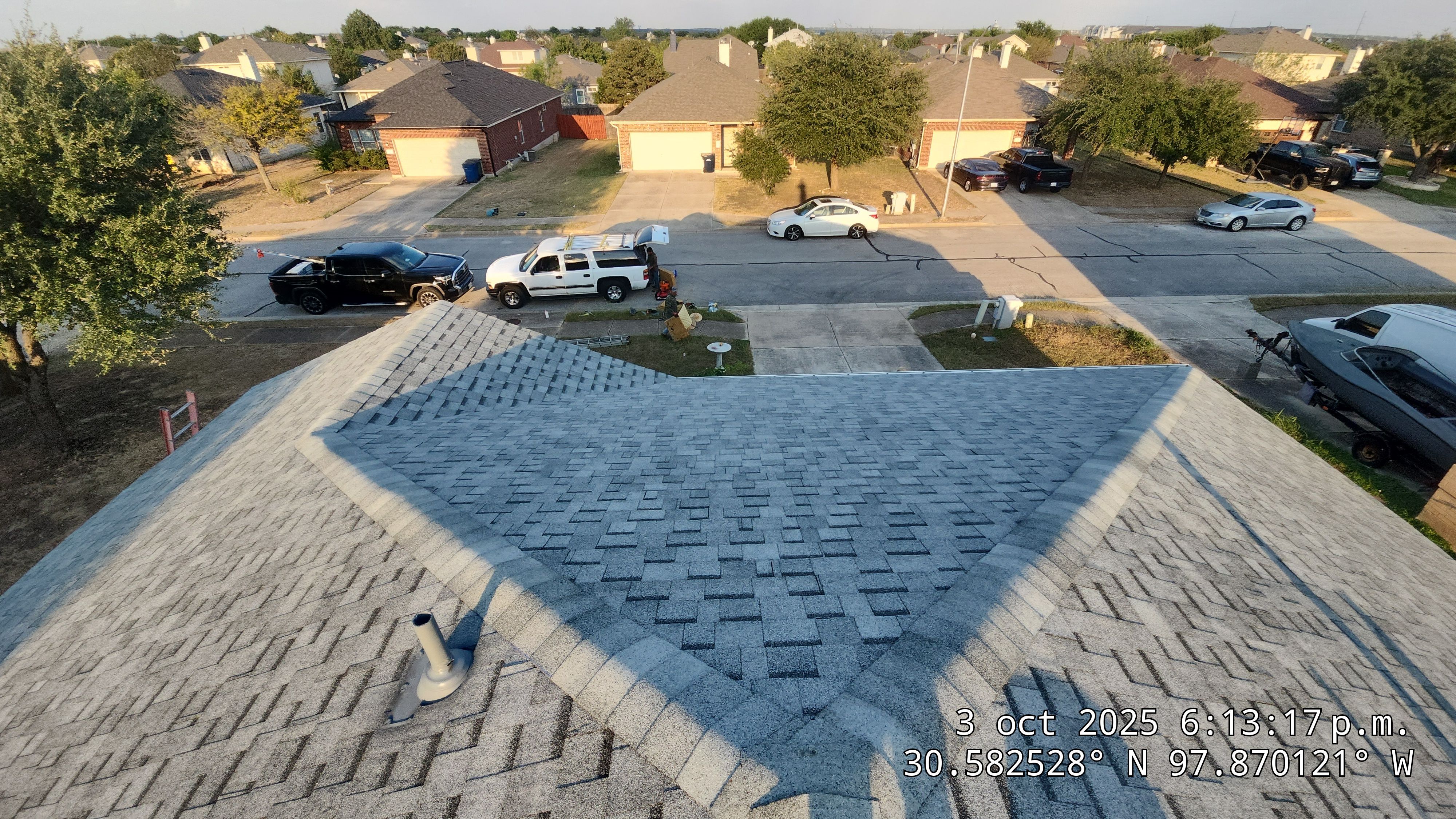 Storm Damage Roof Replacement and Restoration in Leander by Caliber Restoration LLC