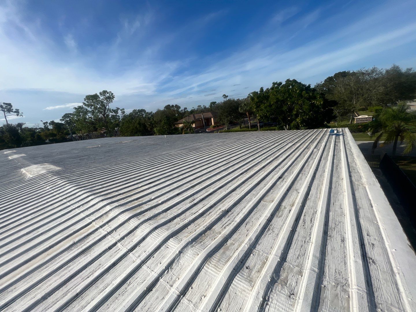 Commercial Building in Ft. Myers Roof Inspection by Four Peaks Roofing