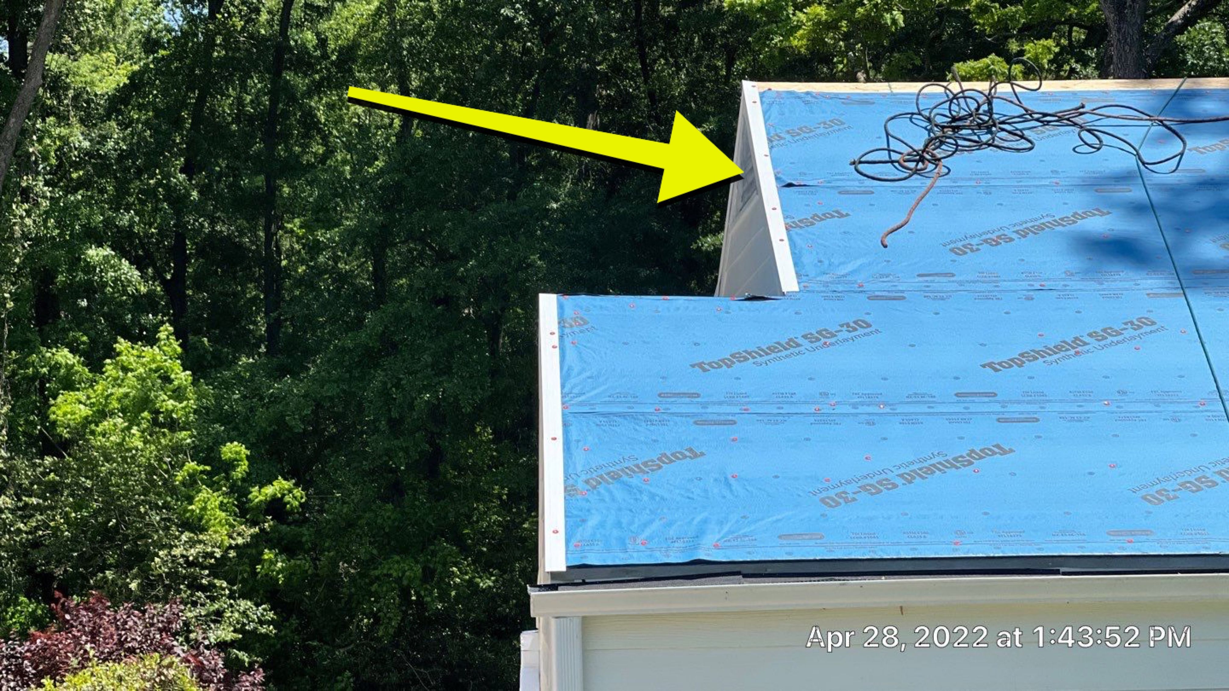 Roof Replaced and interior repaired by Nailed It Roofing & Remodeling LLC