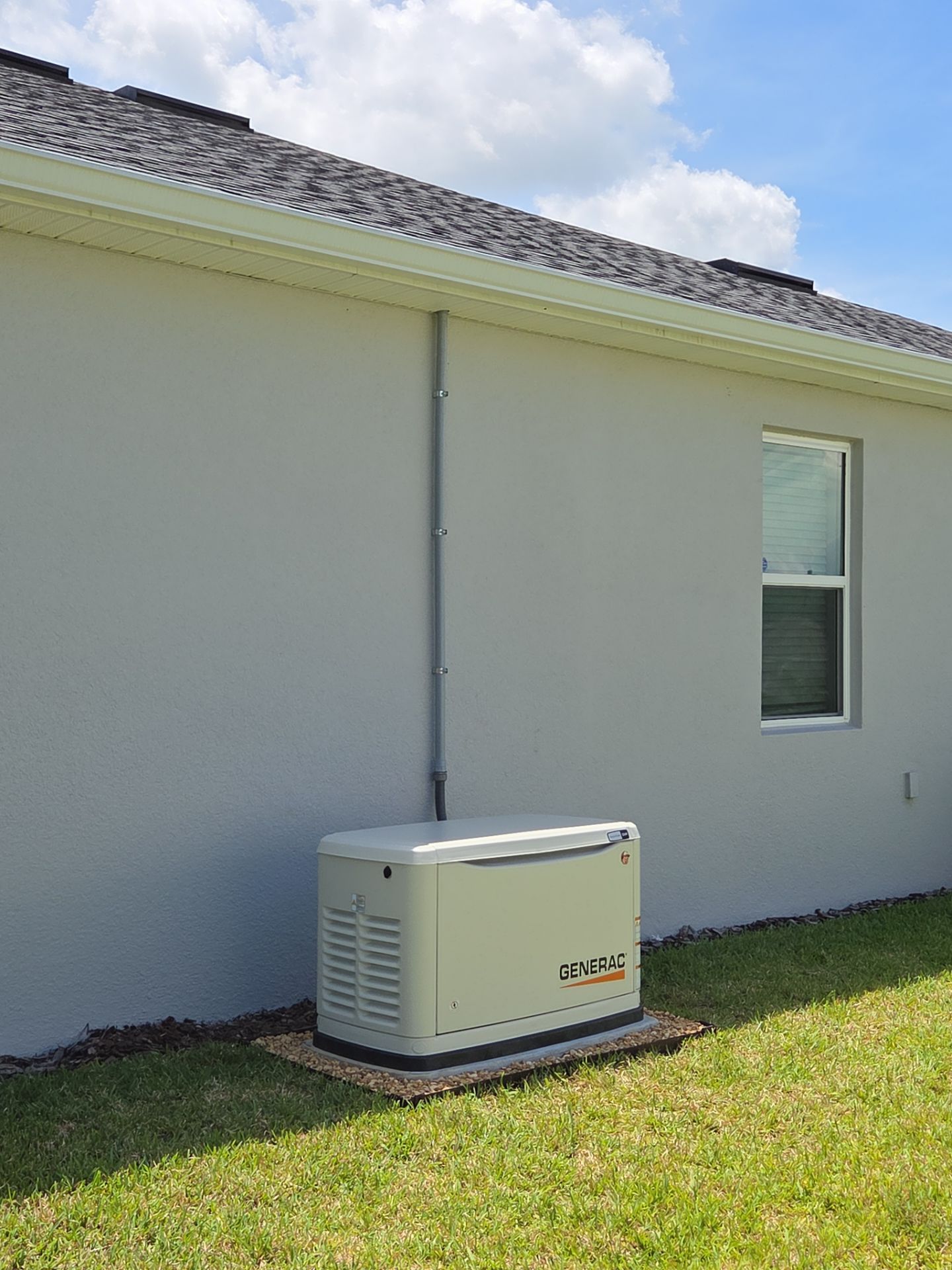 Installation of a 22kW Generac Whole Home Standby Generator and 200A Automatic Transfer Switch by Smartron Electric