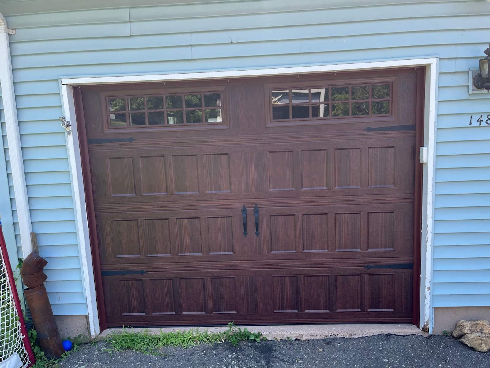 Garage Door Installation Using Amarr Designer Choice Garage Doors by DiGiorgi Roofing and Siding Inc