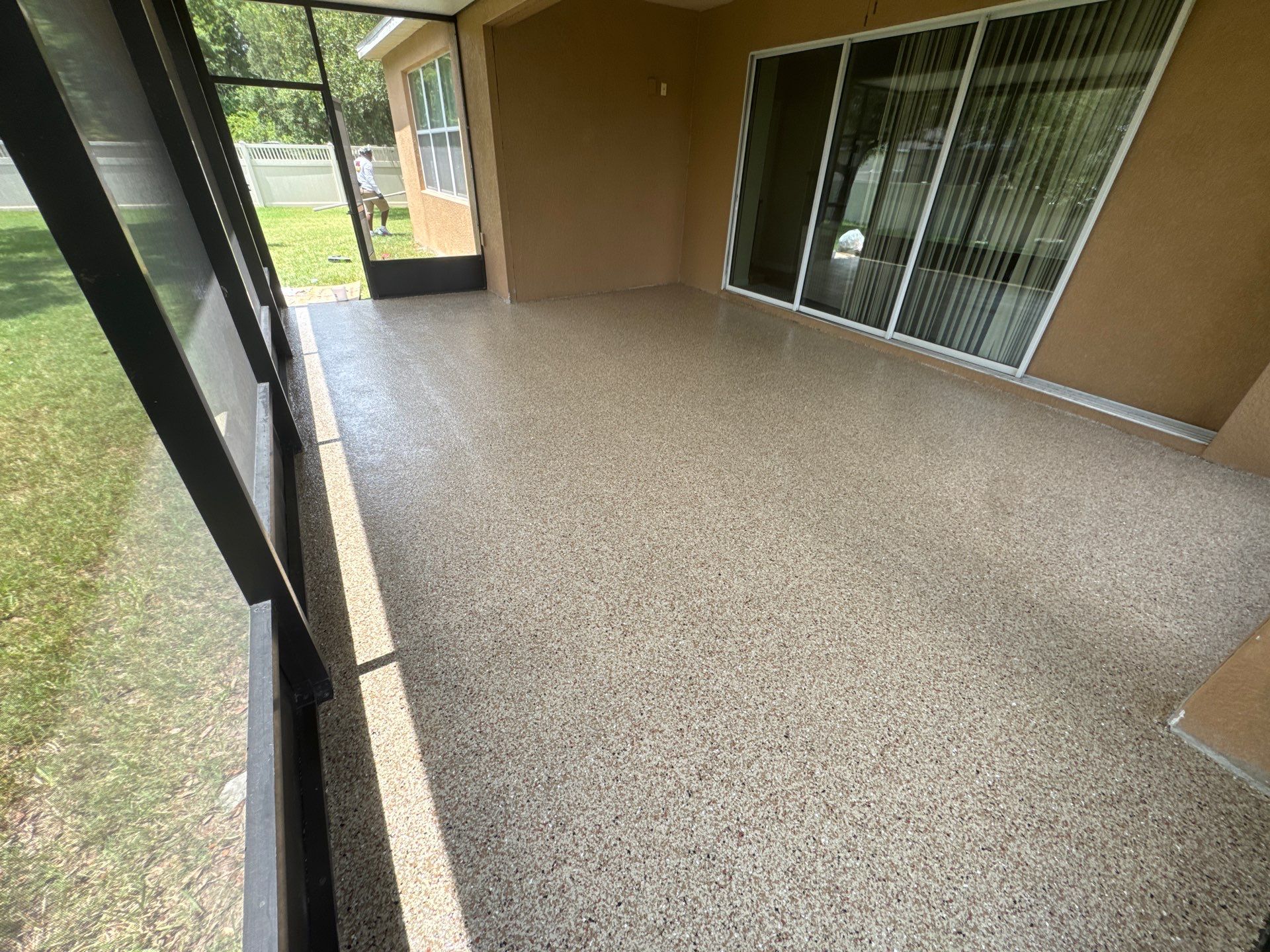 Fish Hawk, FL Lanai Renovation by Performance Floors & Coating