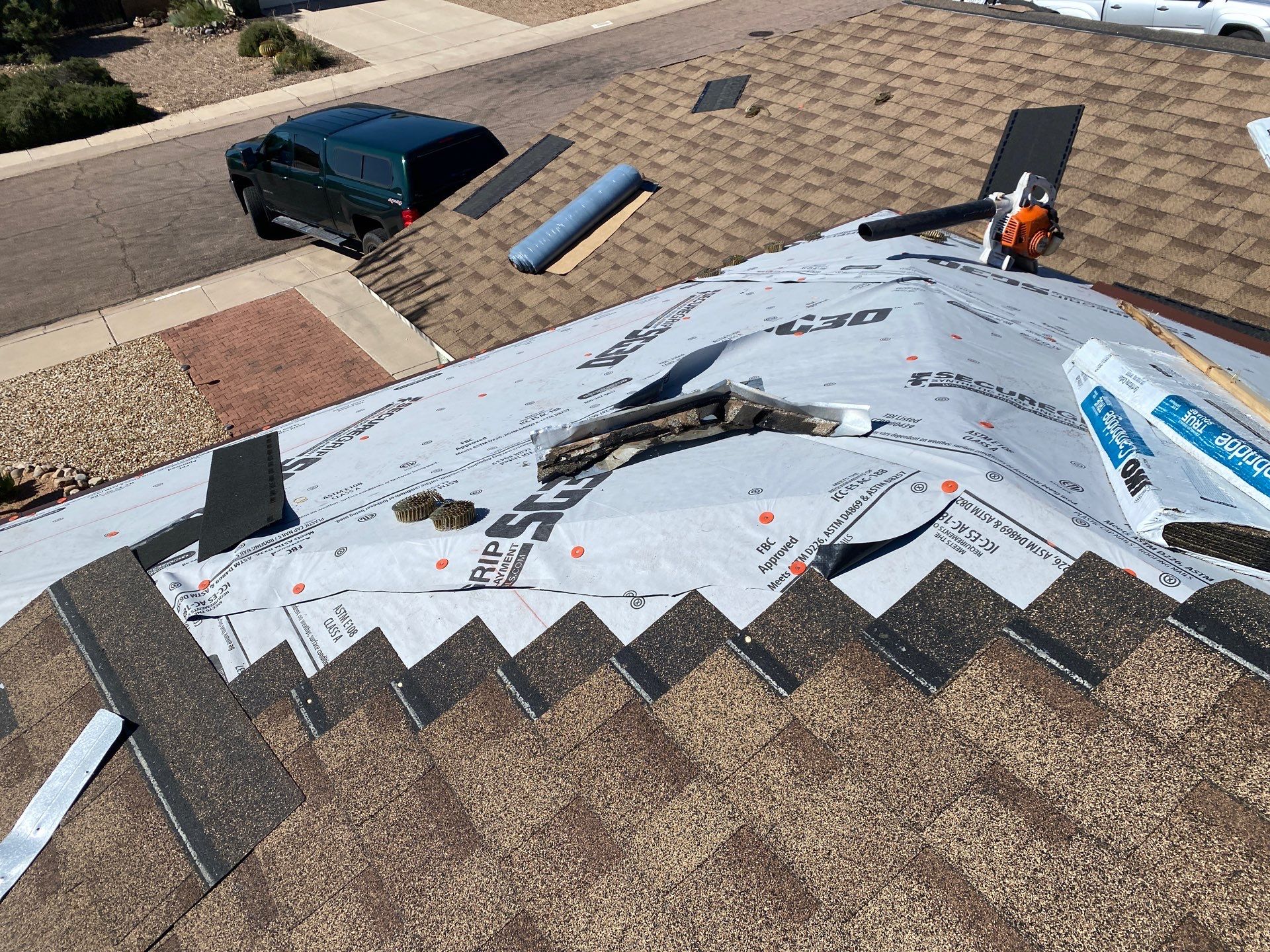 Desert Tan Shingles by Reimagine Roofing