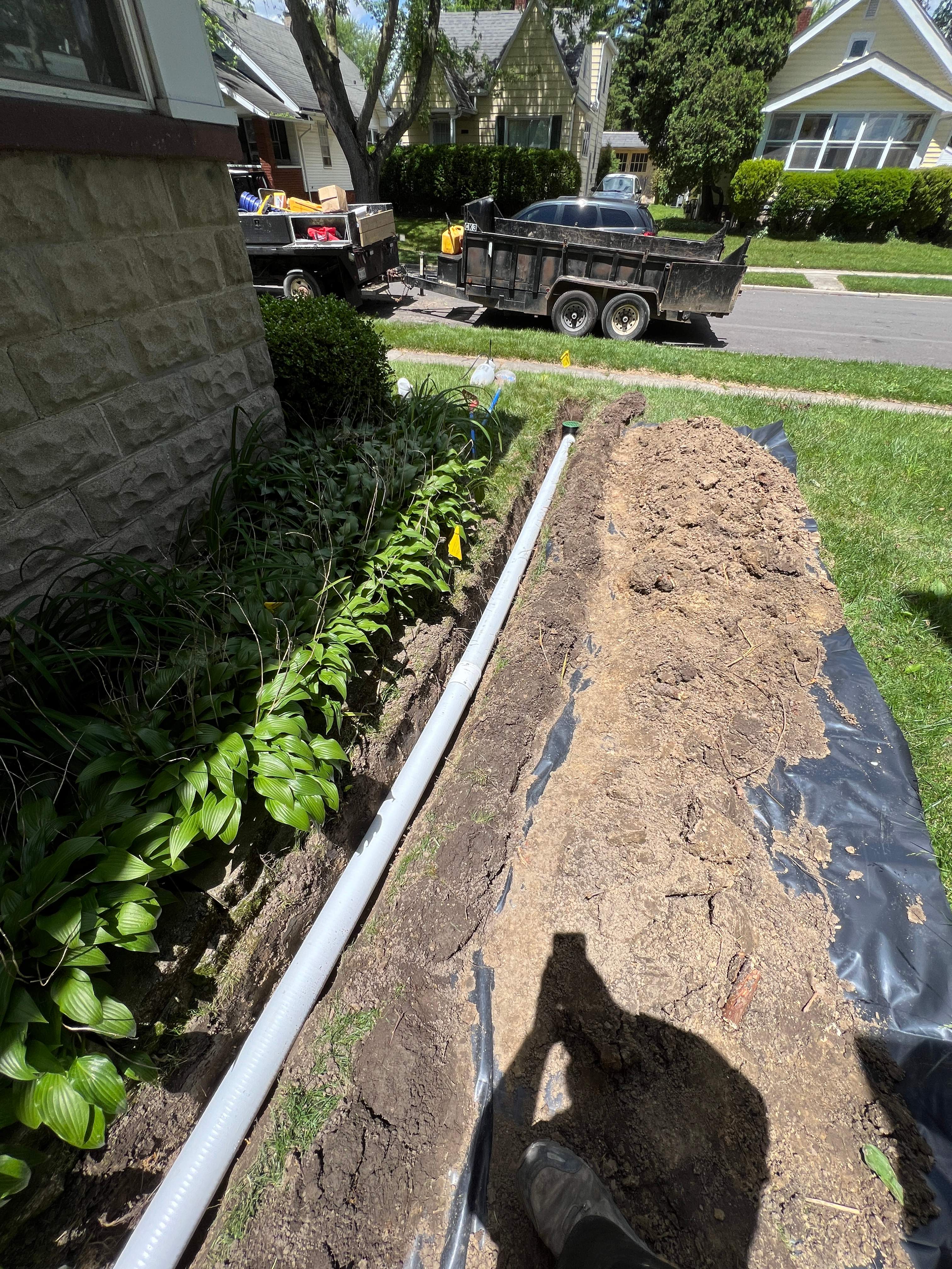 Helical Piers using Helical Deep Foundation Footings by Toledo Basement Repair