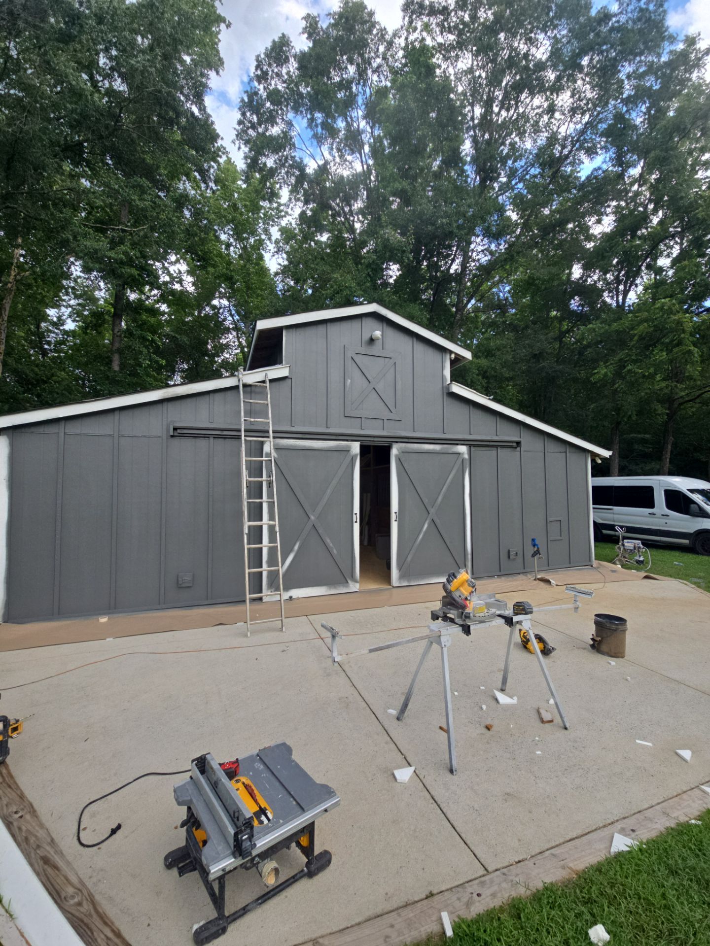 Siding replacement, exterior painting, and front door staining. by GonzalezPainters & Contractors Inc