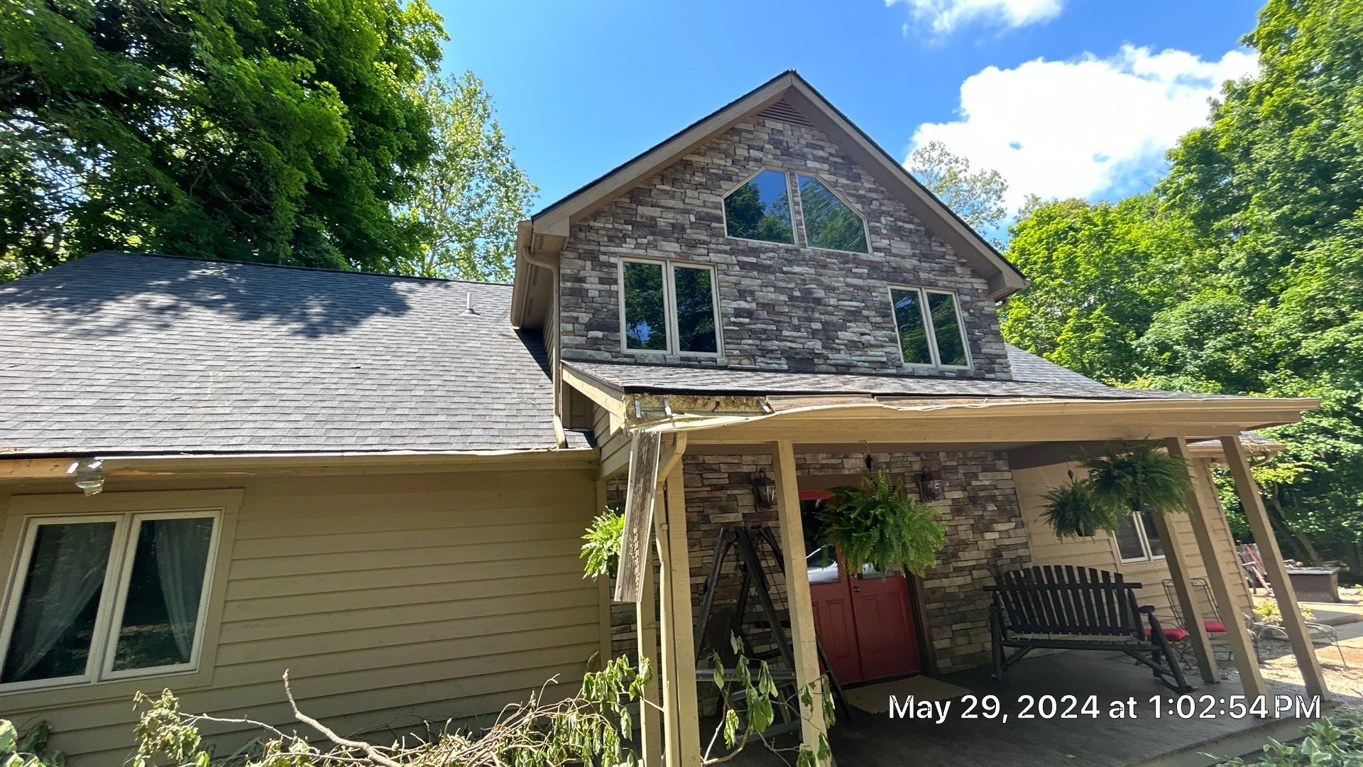 Residential Roofing Installation using Duration Series Shingles - Onyx Black by RoofX 