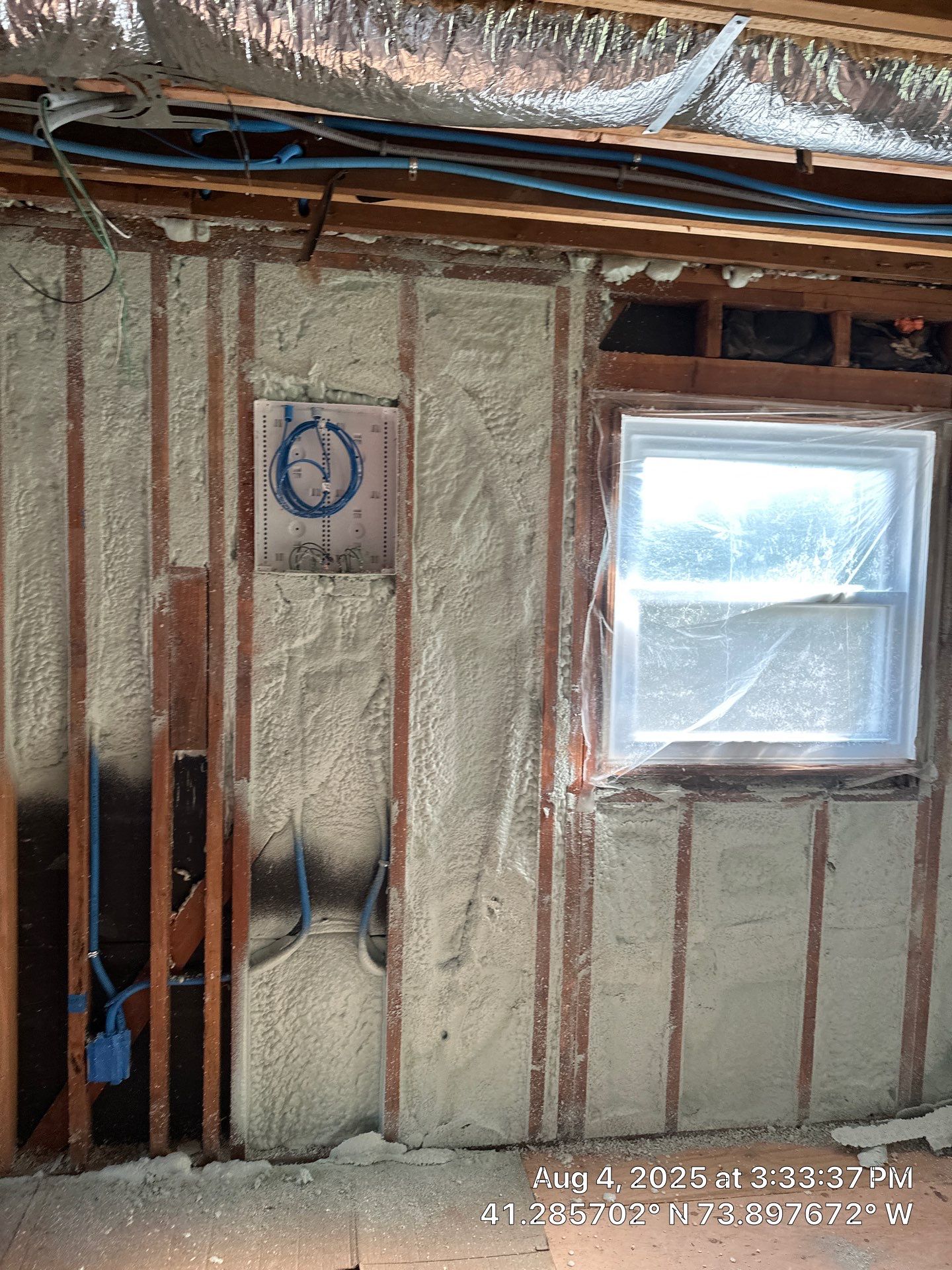 Home Remodel using Closed Cell Spray Foam by NYS Foam & Energy