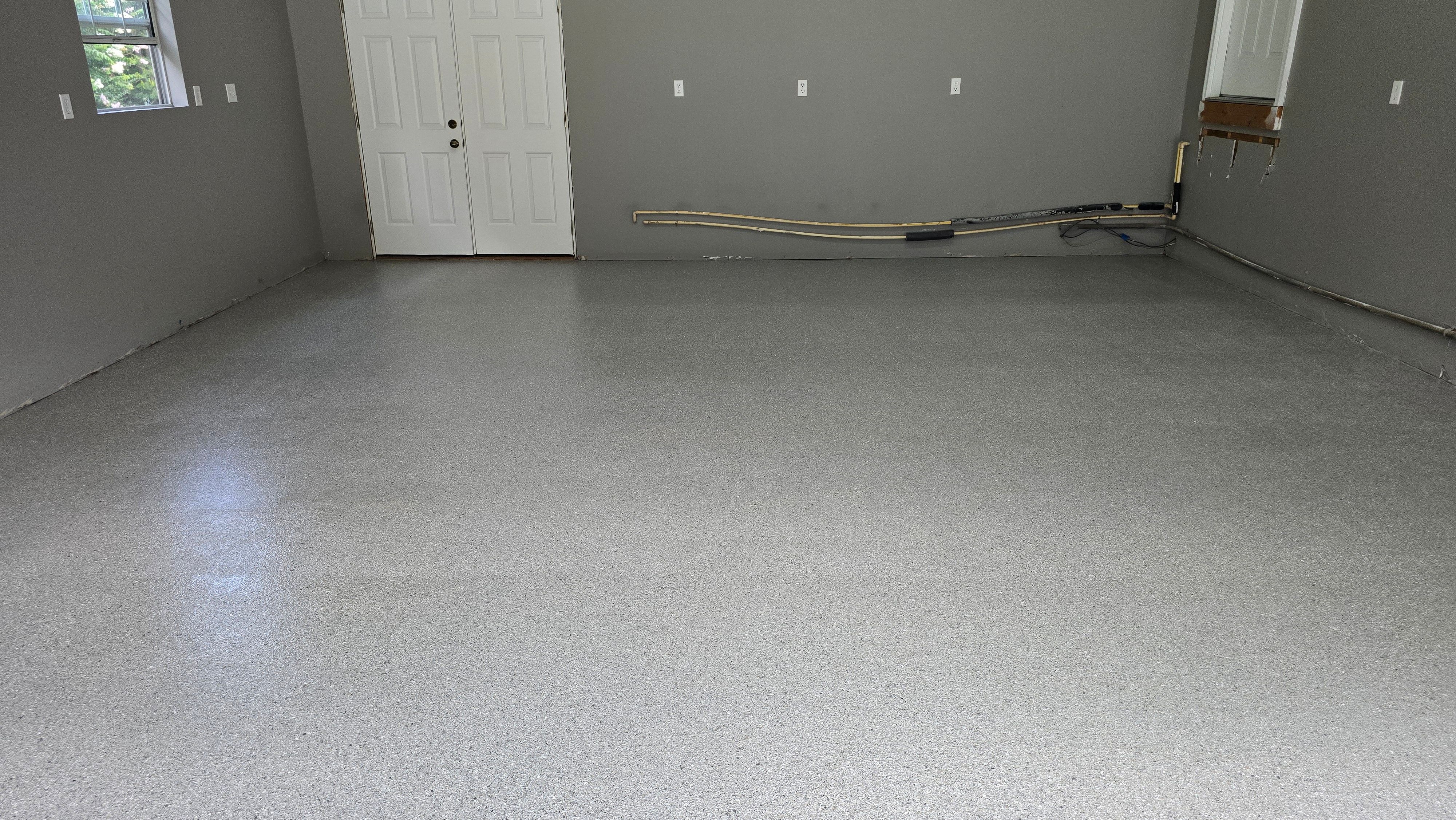 Garage using Quartzite by Elite Floor Solutions