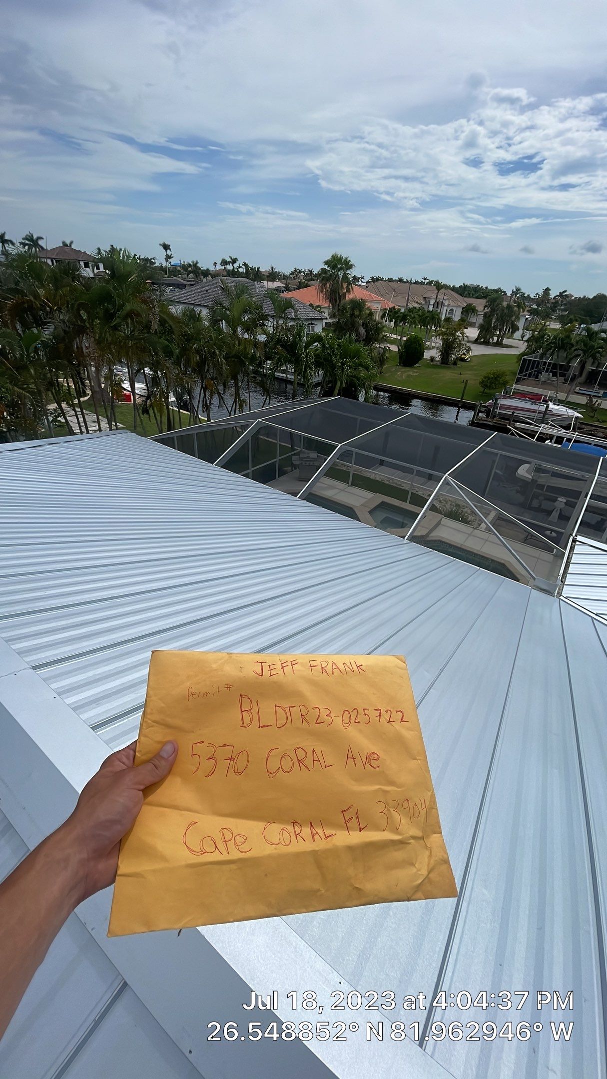 Residential Roofing Installation using Standing Seam Metal by Protek 