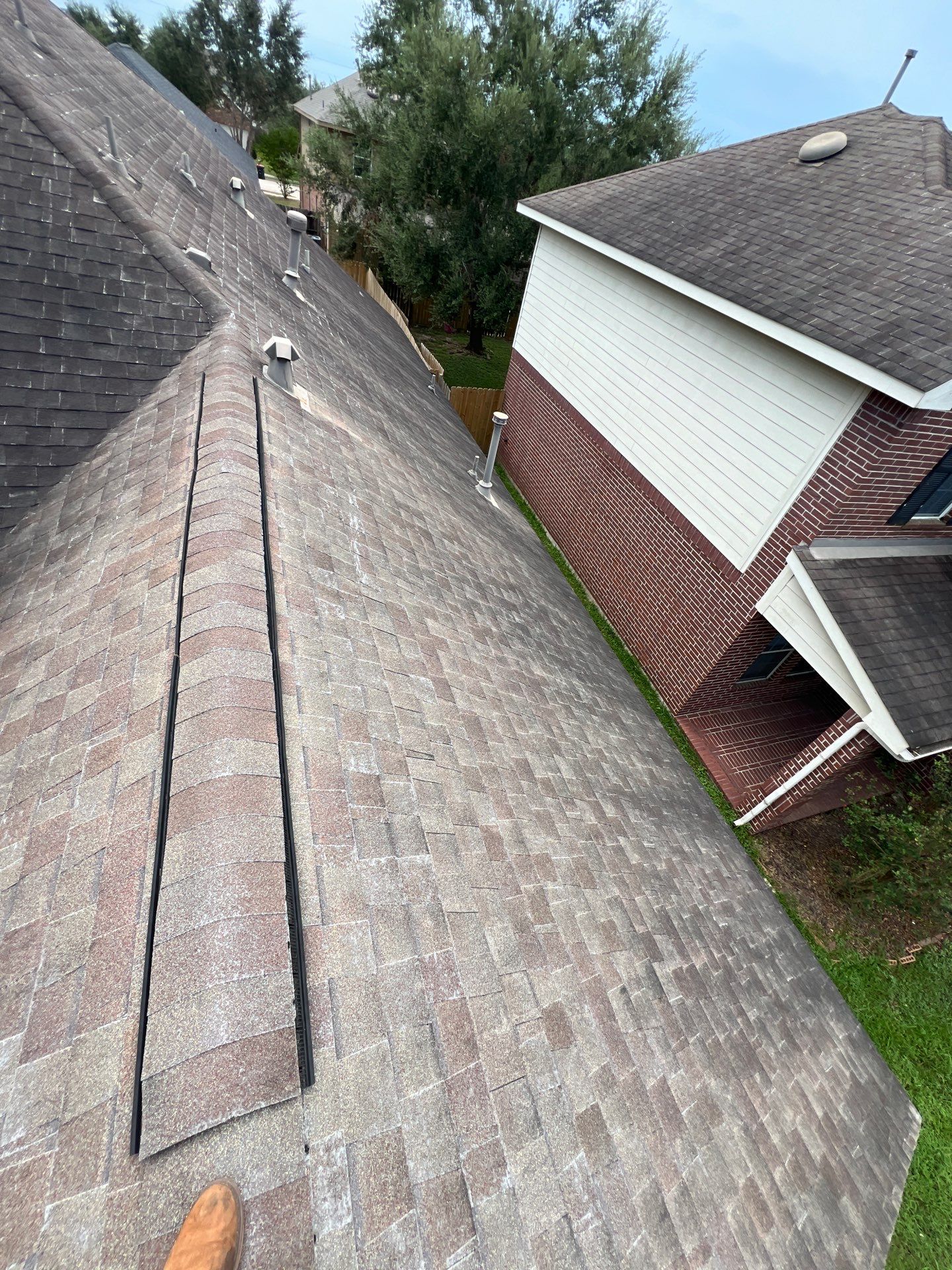 Residential Roofing Repair using Owen's Corning Duration (Lifetime) Shingles by Roof Repair Services LLC