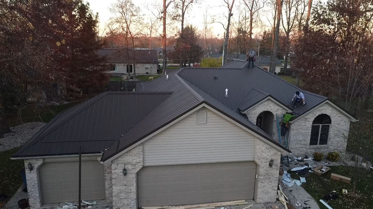 Exposed Fastener Metal Roof Replacement – Ossian, IN by 4Ever Metal Roofing