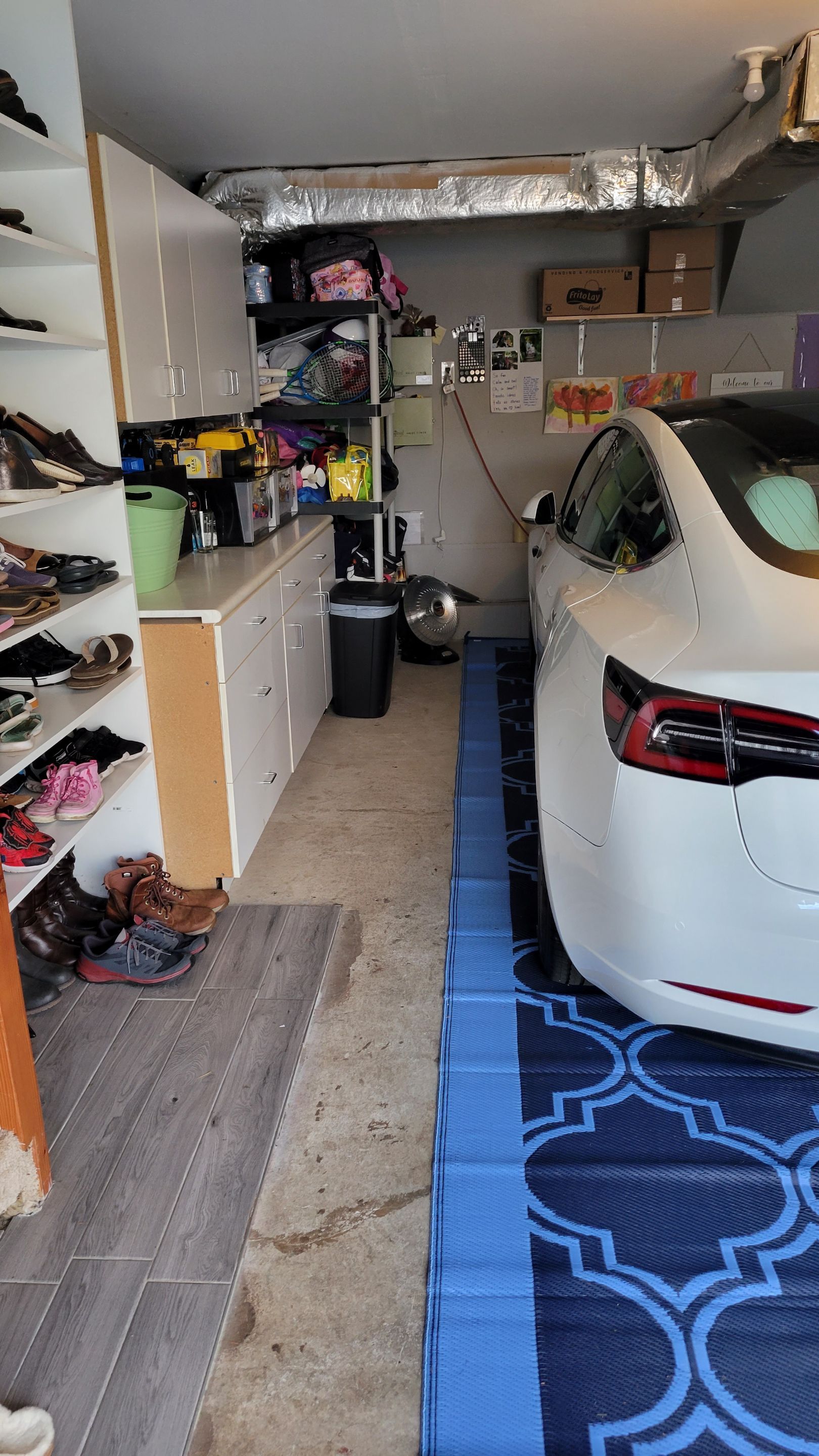 Garage Floor in Domino by Spectrum Painting, LLC