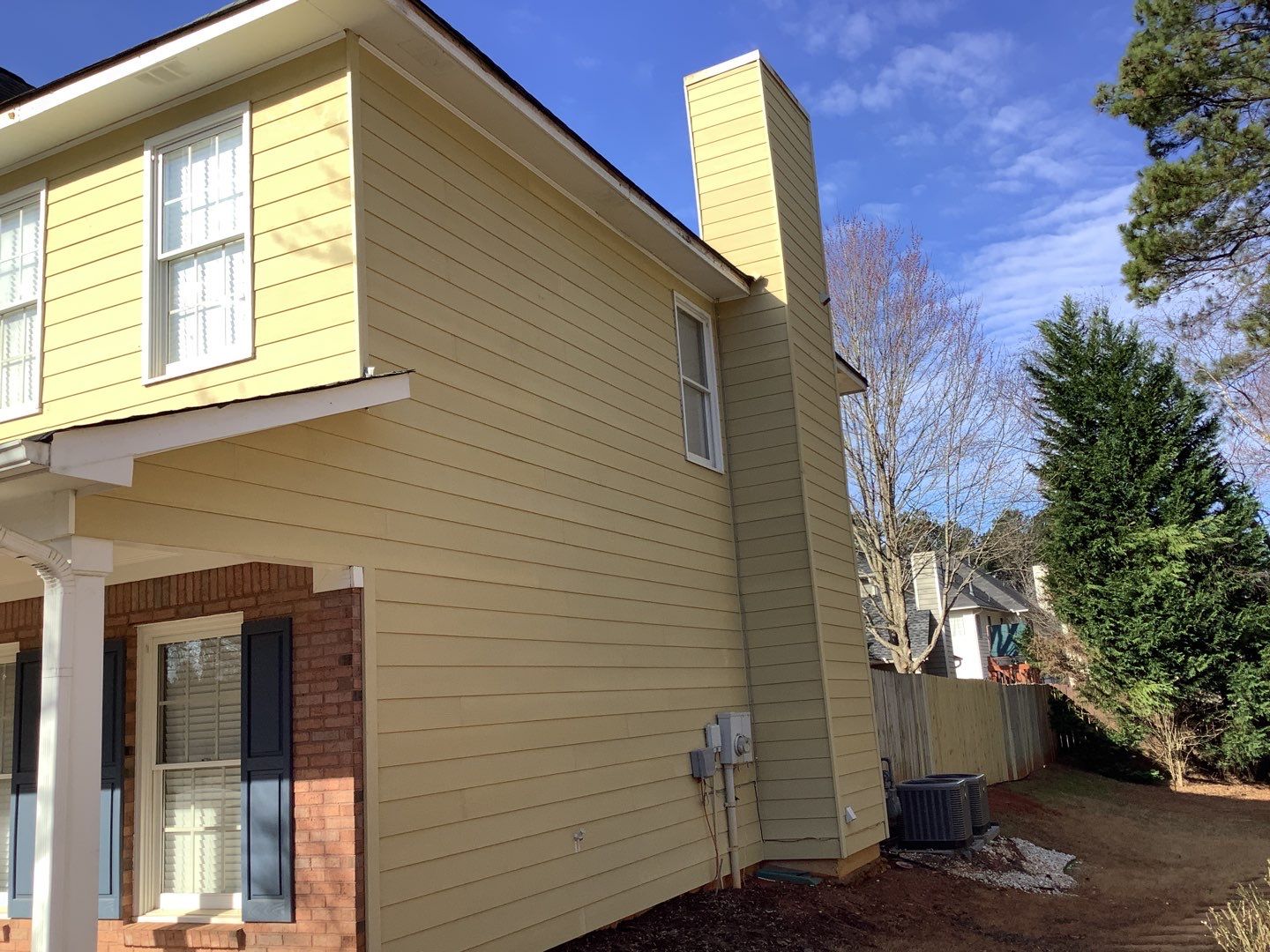 Comprehensive Exterior Renovation Featuring James Hardie Siding in Suwanee by Swift Home Renovations