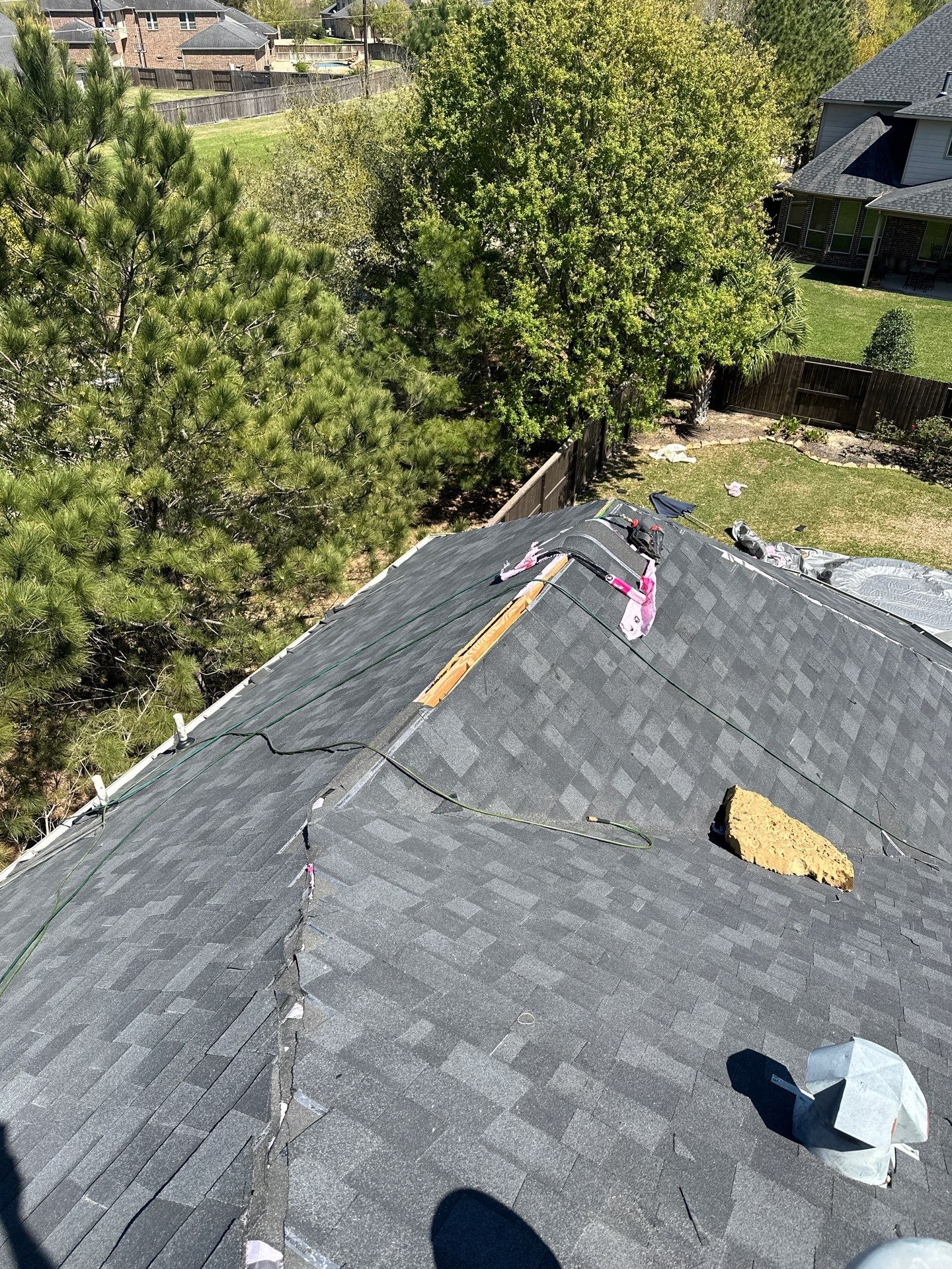 Project in Fulshear by Motion Roofing