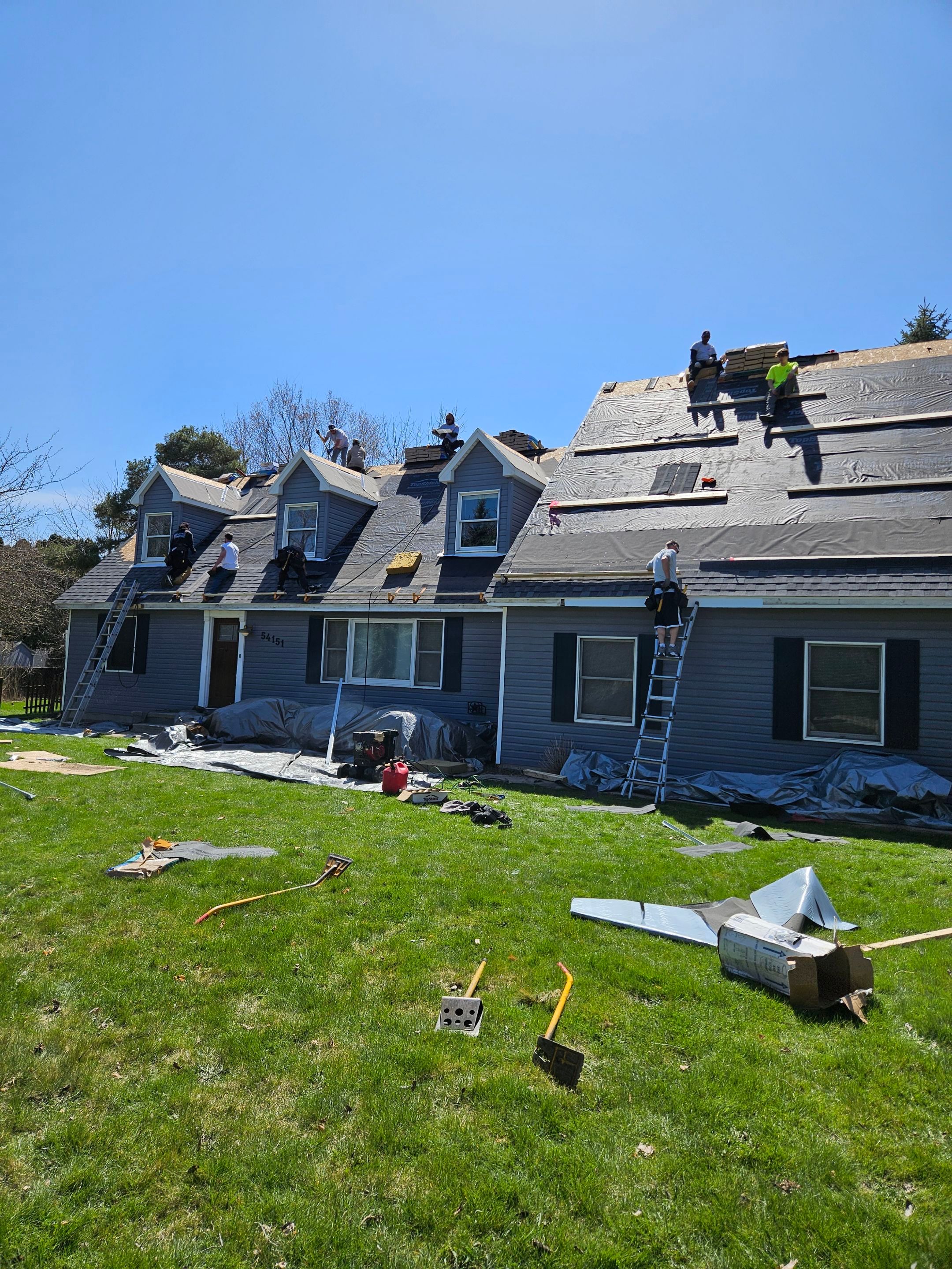 Residential Roofing Installation using CertainTeed - Landmark - Pewter by JNR Roofing LLC