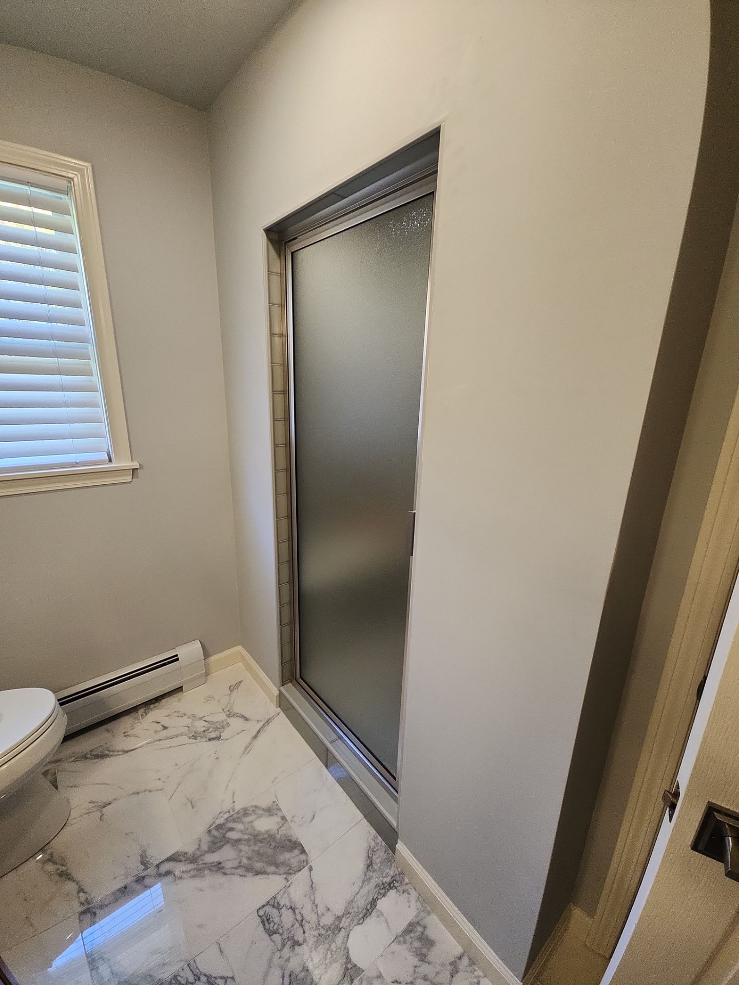 Fully Framed Steam Shower Door by Cheshire Glass Company