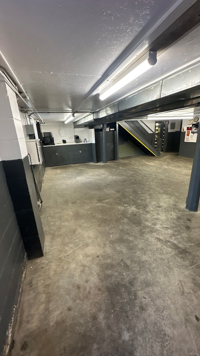 Industrial Grey Grit Project in Mars by Floors in a Day, Inc