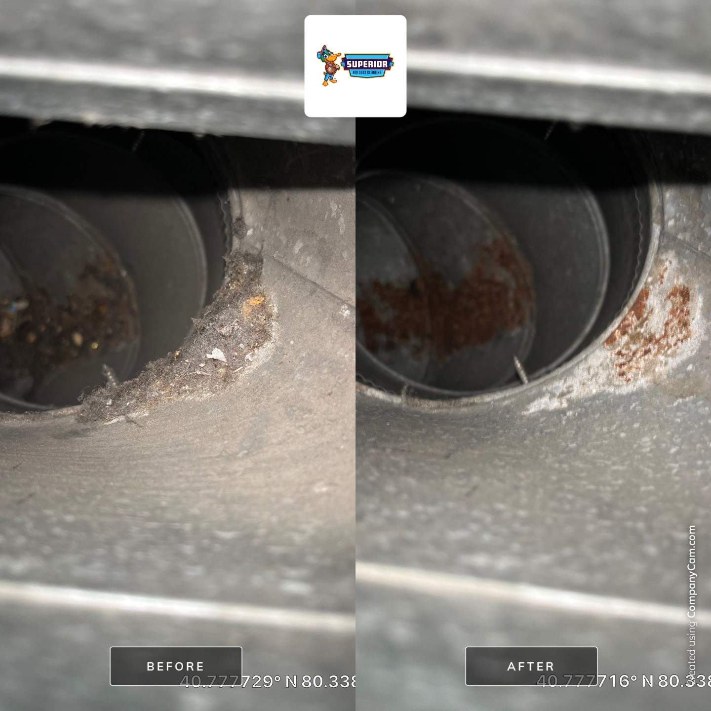 Air Duct Cleaning With a Vacuum Truck in Beaver Falls, PA by Superior Air Duct Cleaning